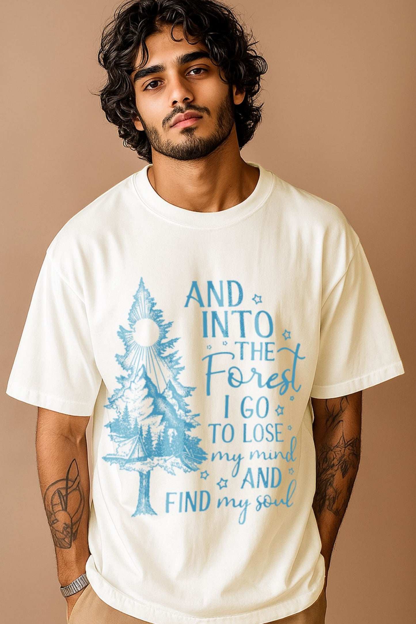 Into the forest Oversized T-shirt : Unisex