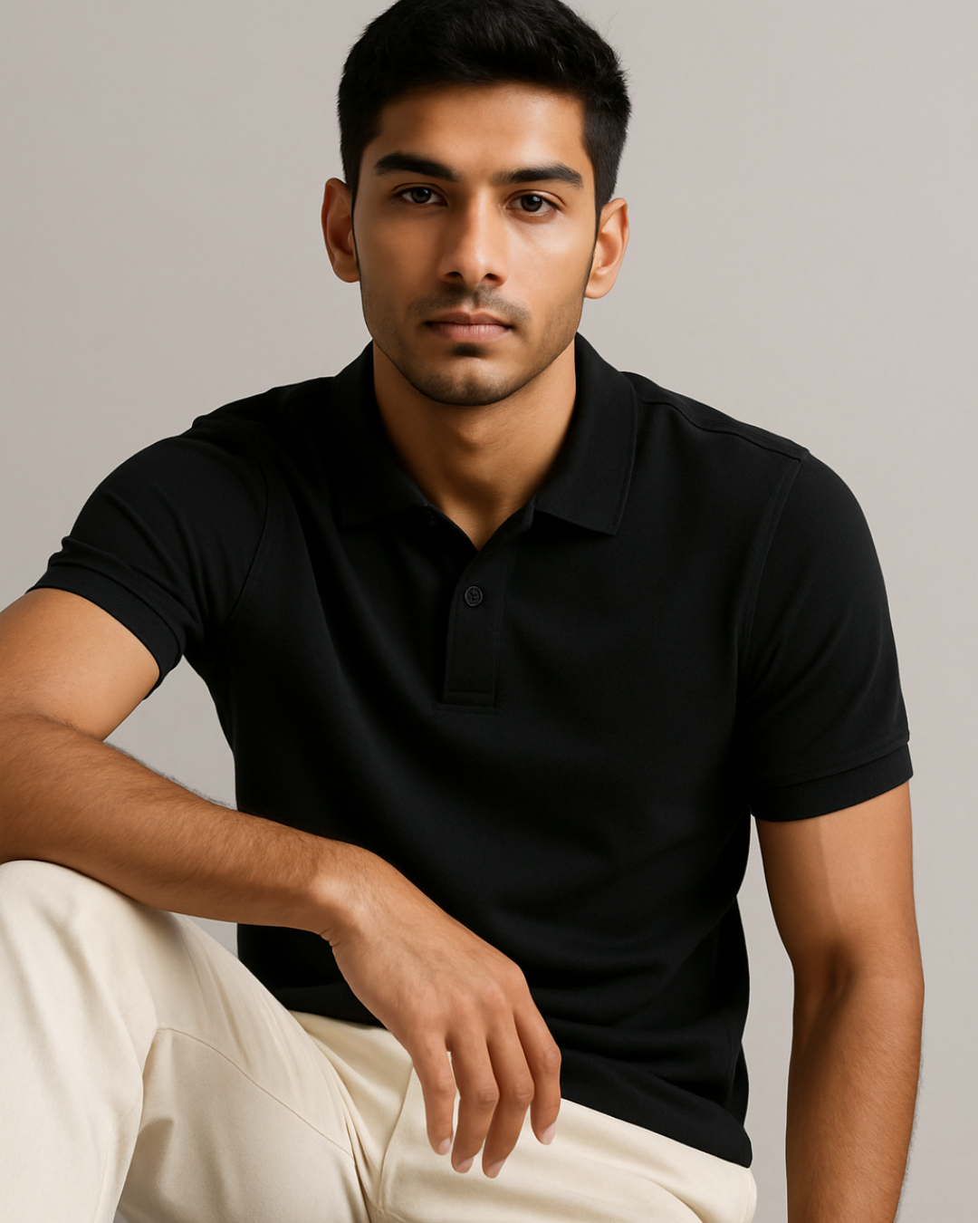 The Black Polo β Sleek. Strong. Classic.