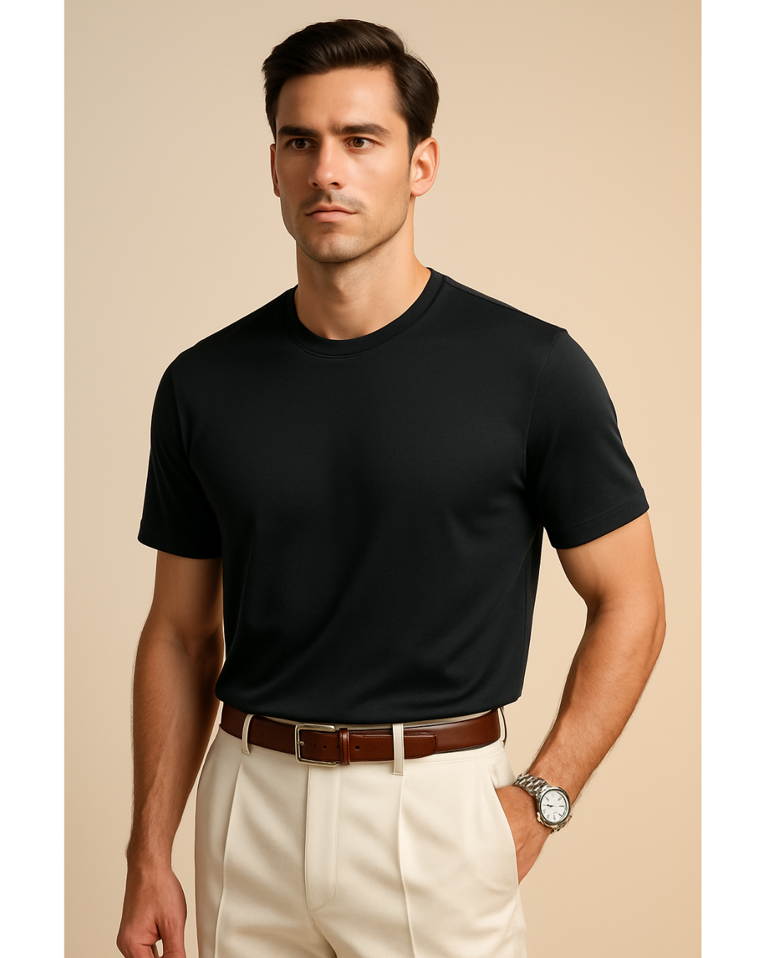 The Supreme Supima® Tee : Black
