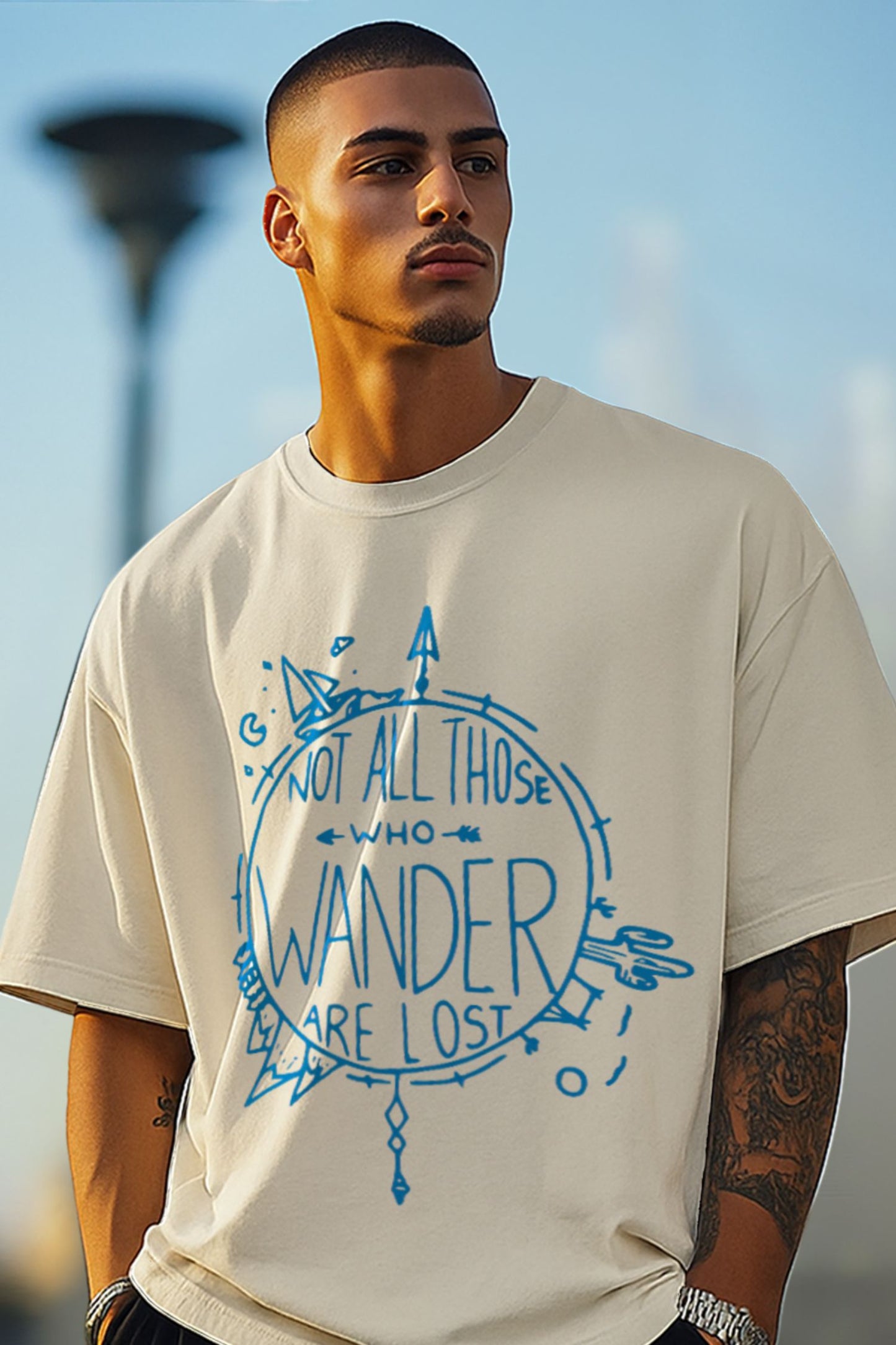 Lost Wanderers Oversized T-shirt : Unisex