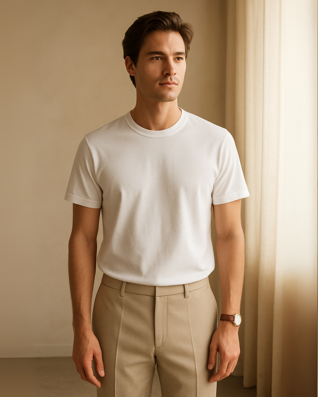 The Supreme Supima® Tee : White