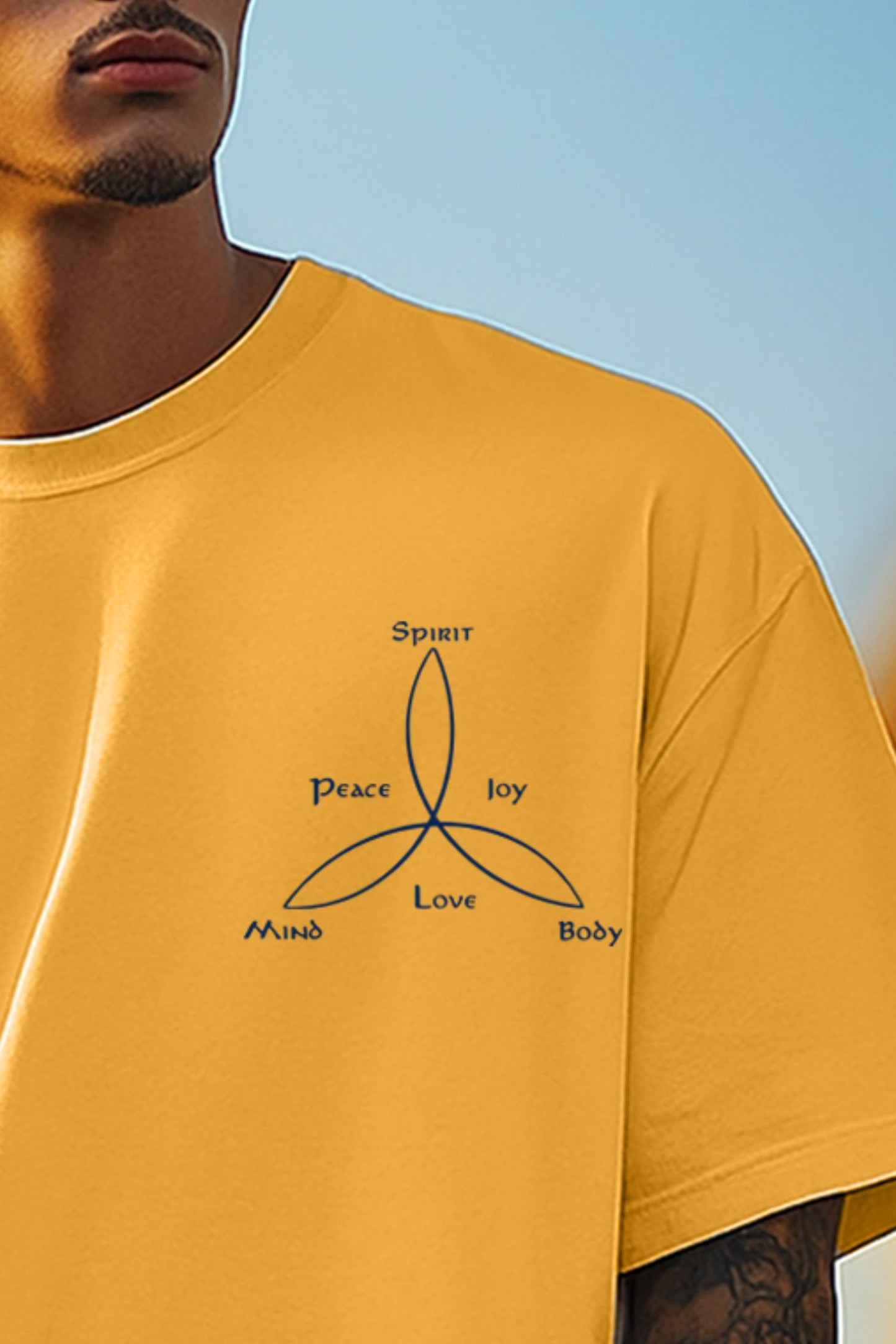 Peace Oversized T-shirt : Unisex