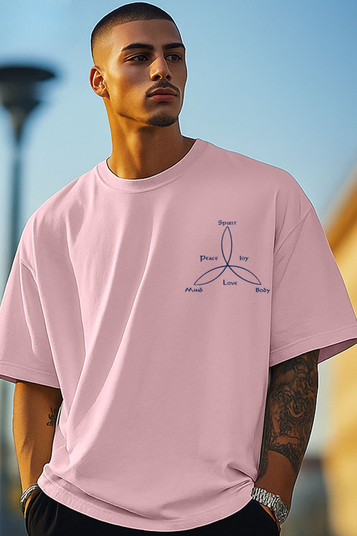 Peace Oversized T-shirt : Unisex