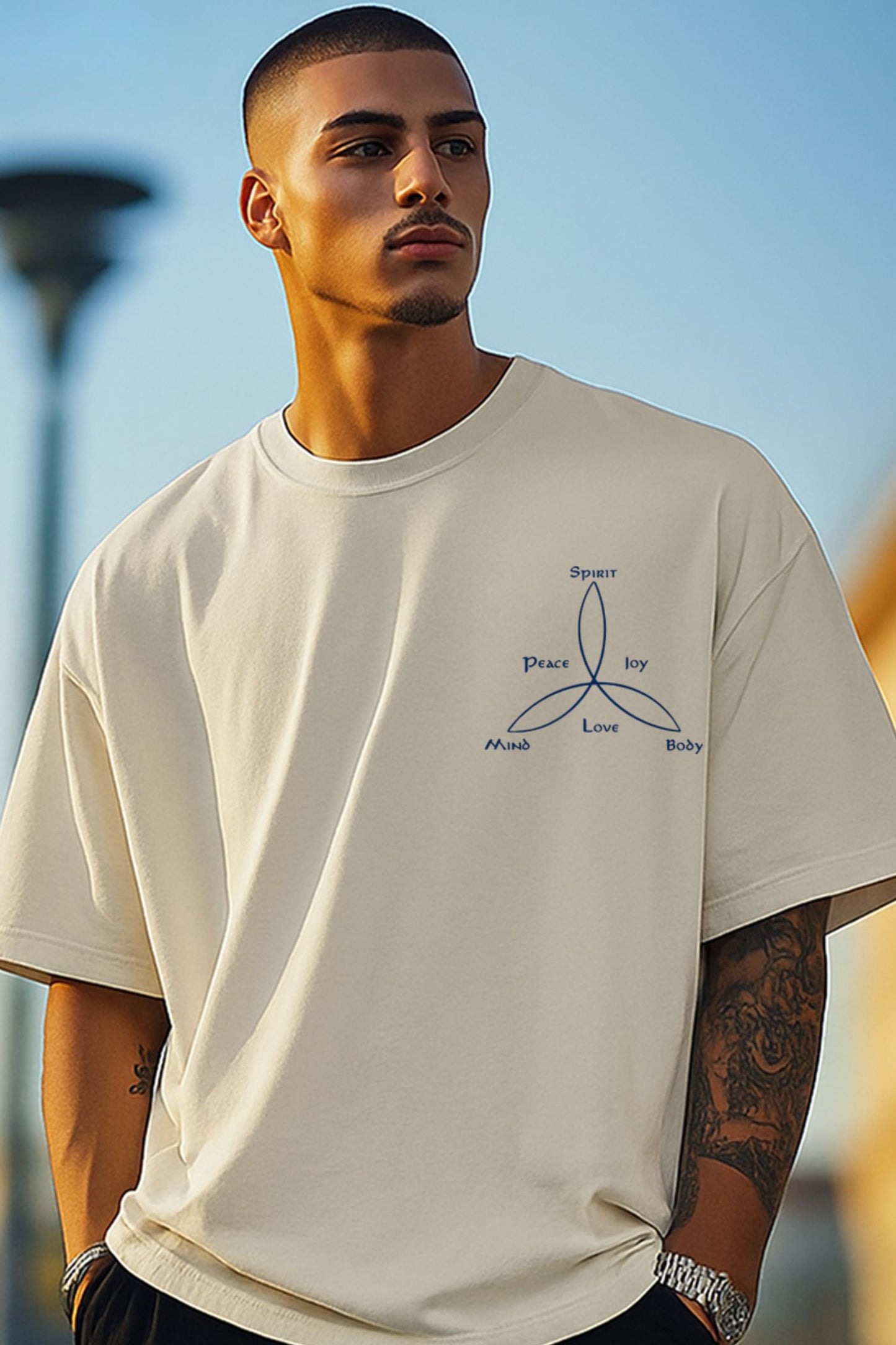 Peace Oversized T-shirt : Unisex
