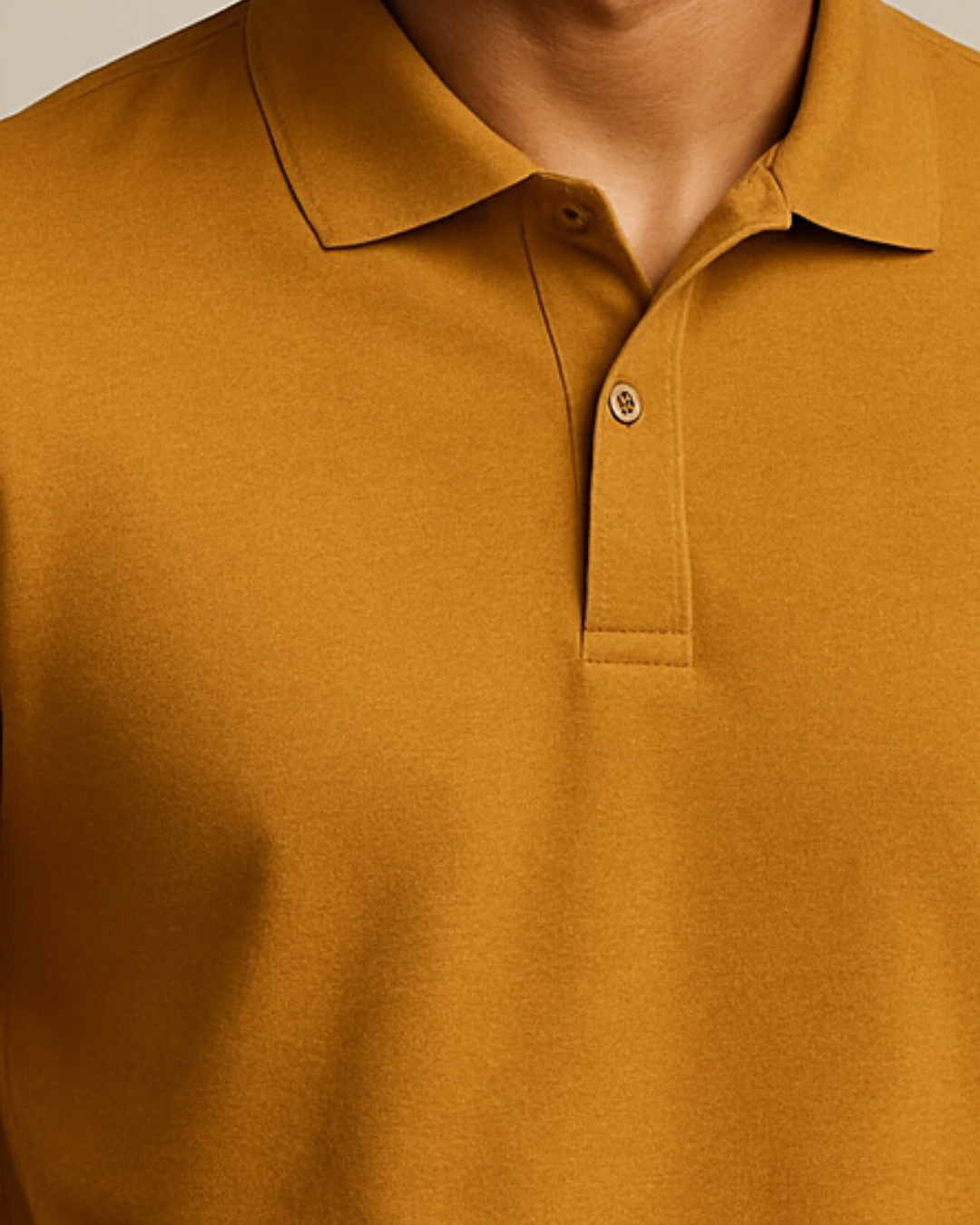 The Mustard Polo β Bright. Warm. Confident.