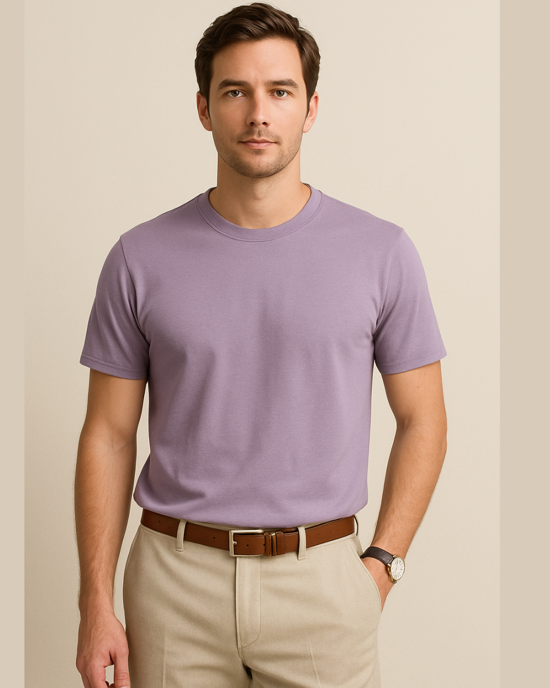 The Supreme Supima® Tee : Lavender