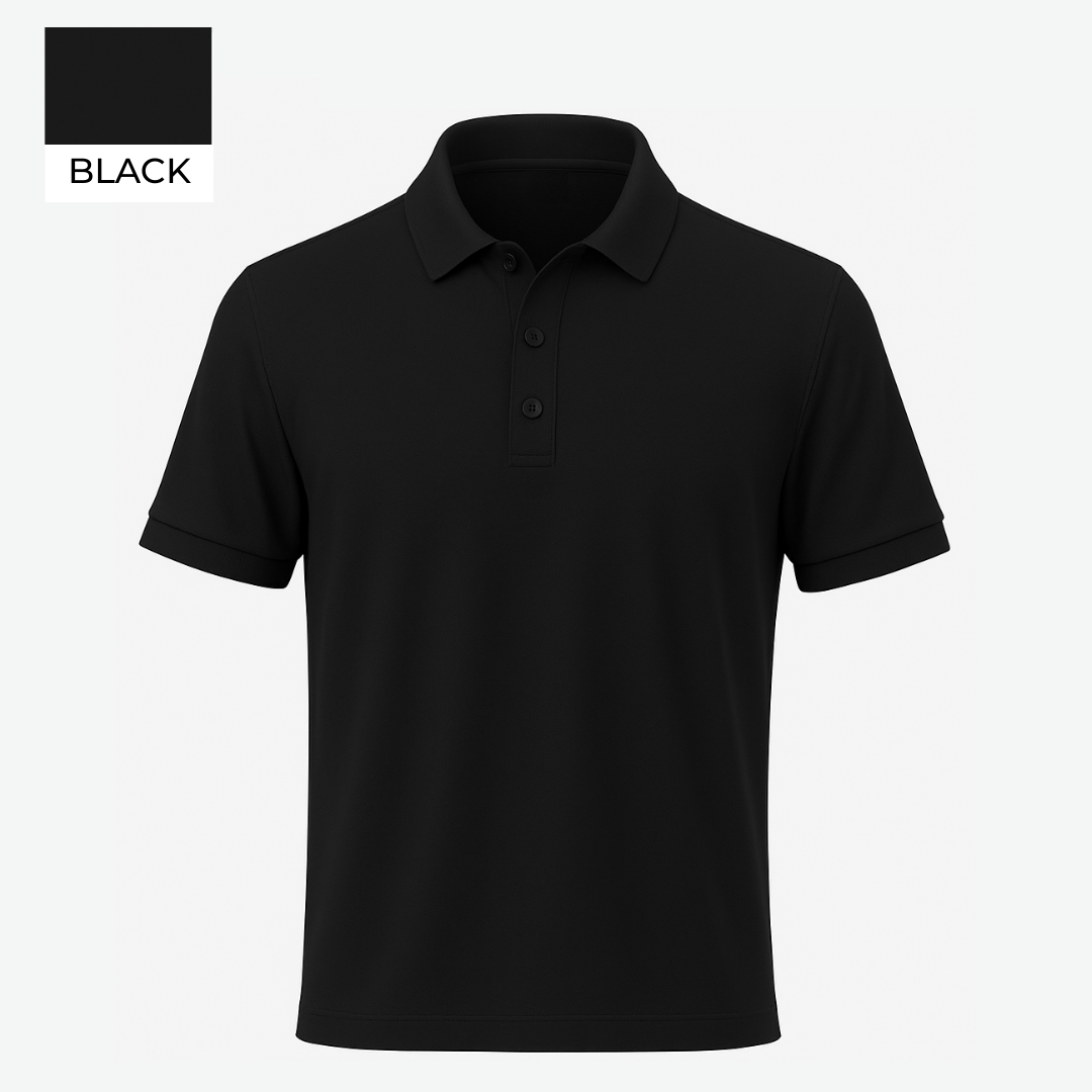 The Black Polo β Sleek. Strong. Classic.