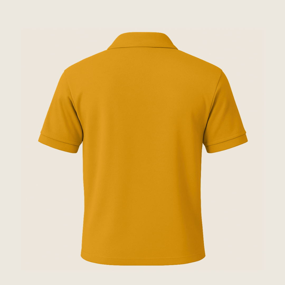 The Mustard Polo β Bright. Warm. Confident.