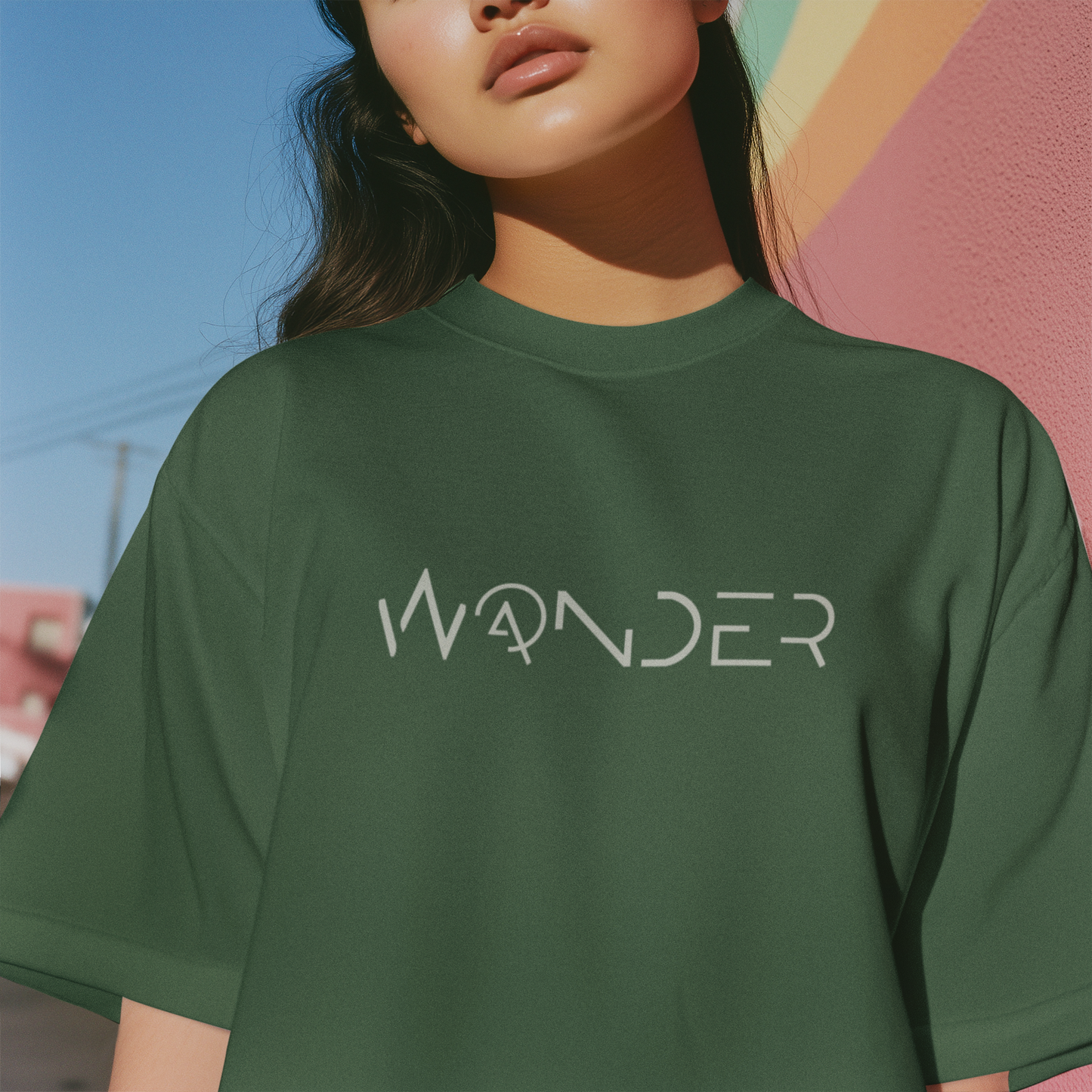 Wander Wonder Oversized T-shirt : Unisex