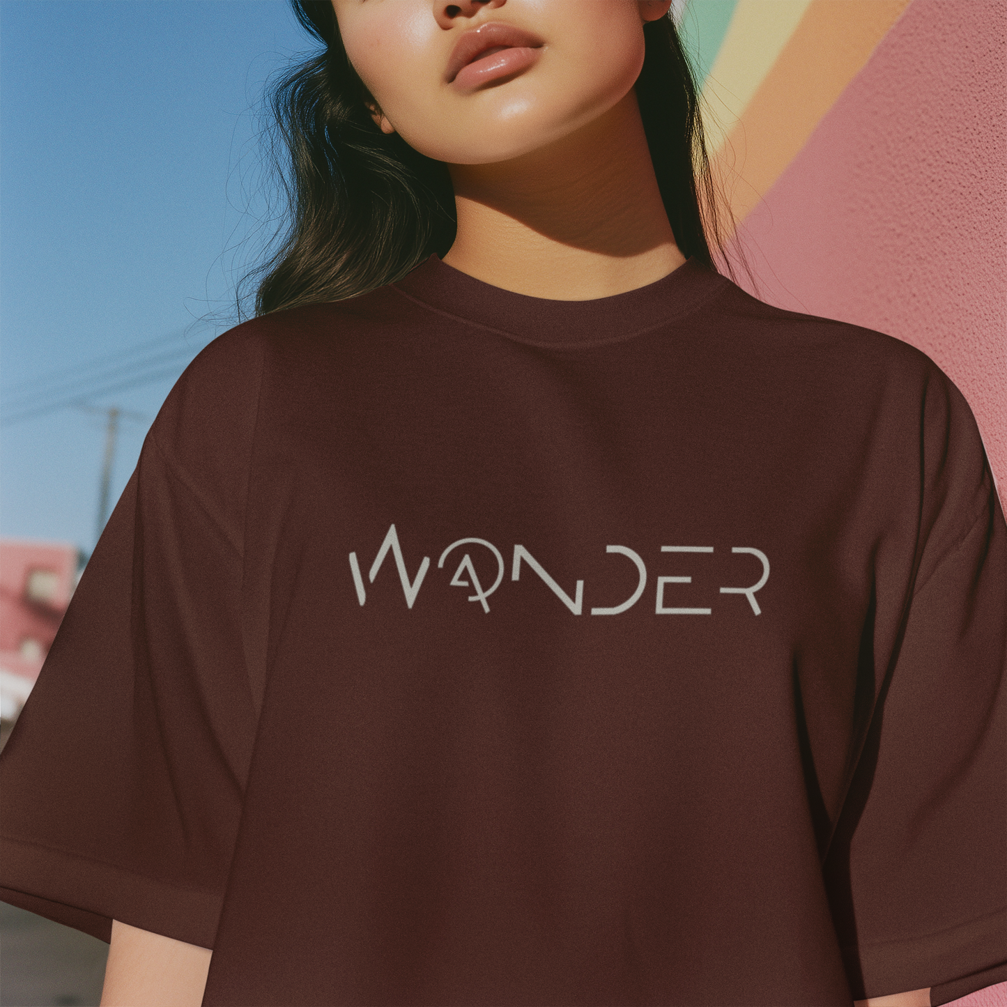 Wander Wonder Oversized T-shirt : Unisex