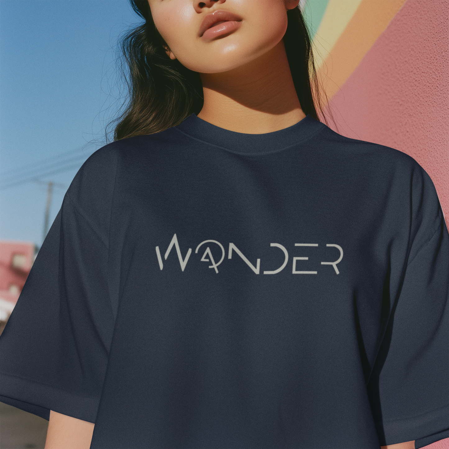 Wander Wonder Oversized T-shirt : Unisex