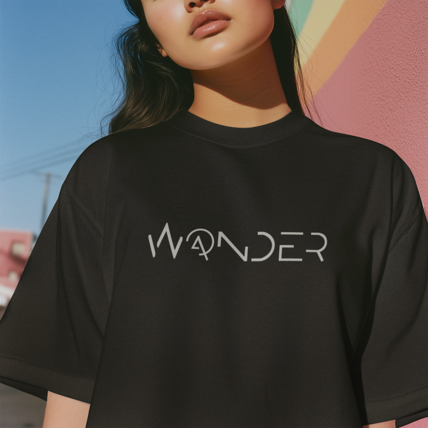 Wander Wonder Oversized T-shirt : Unisex