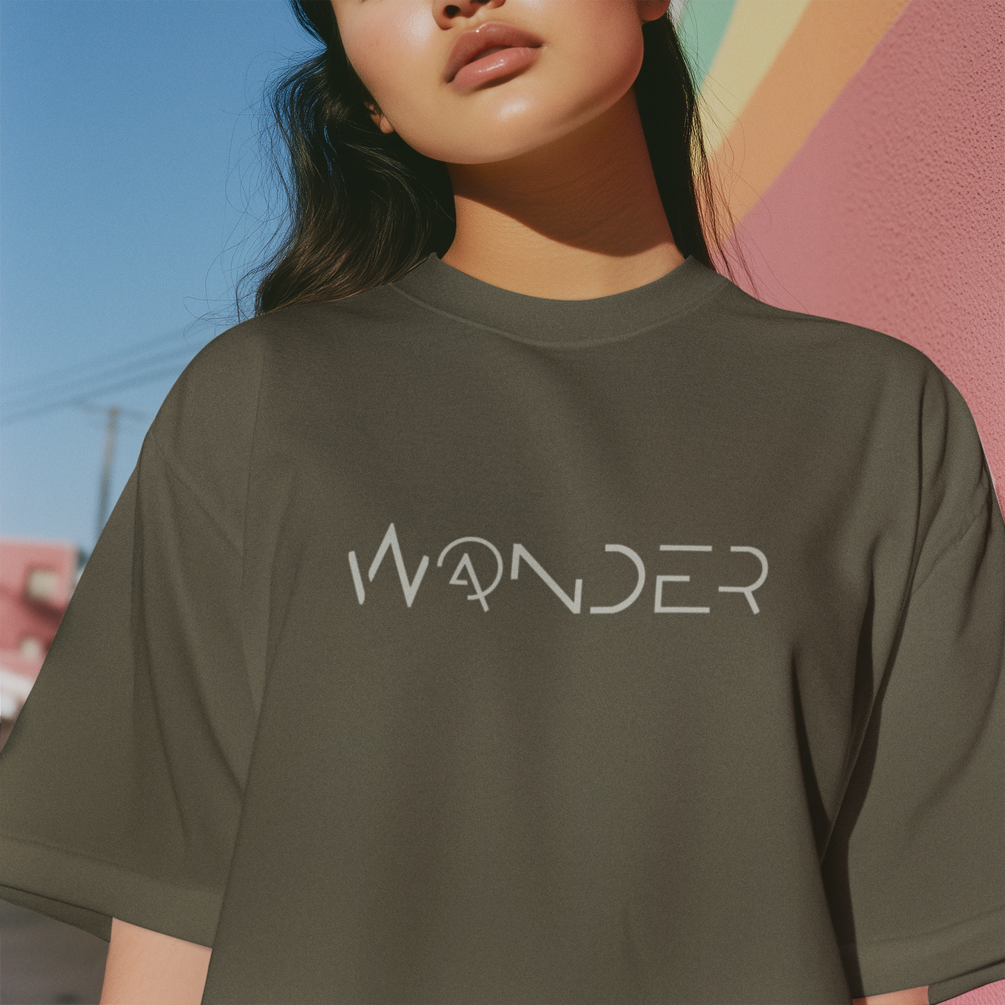 Wander Wonder Oversized T-shirt : Unisex