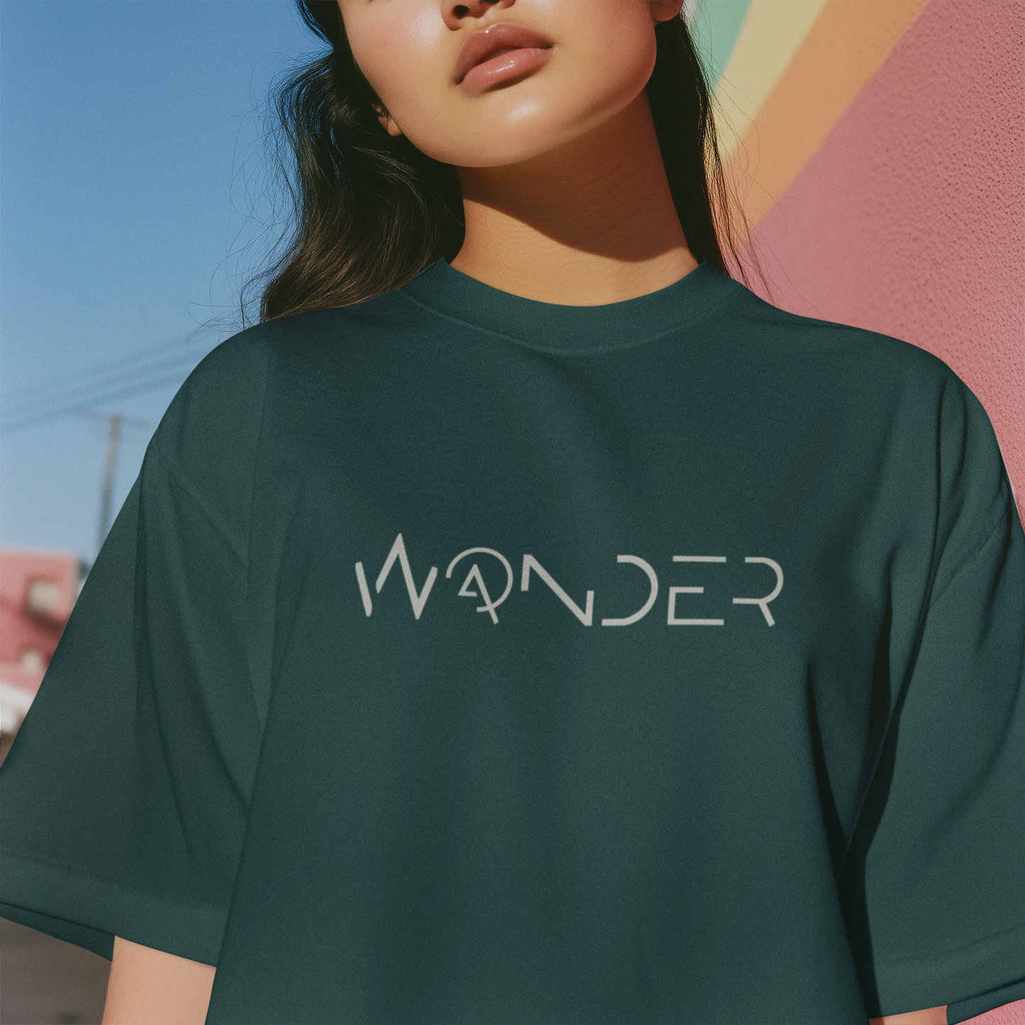 Wander Wonder Oversized T-shirt : Unisex
