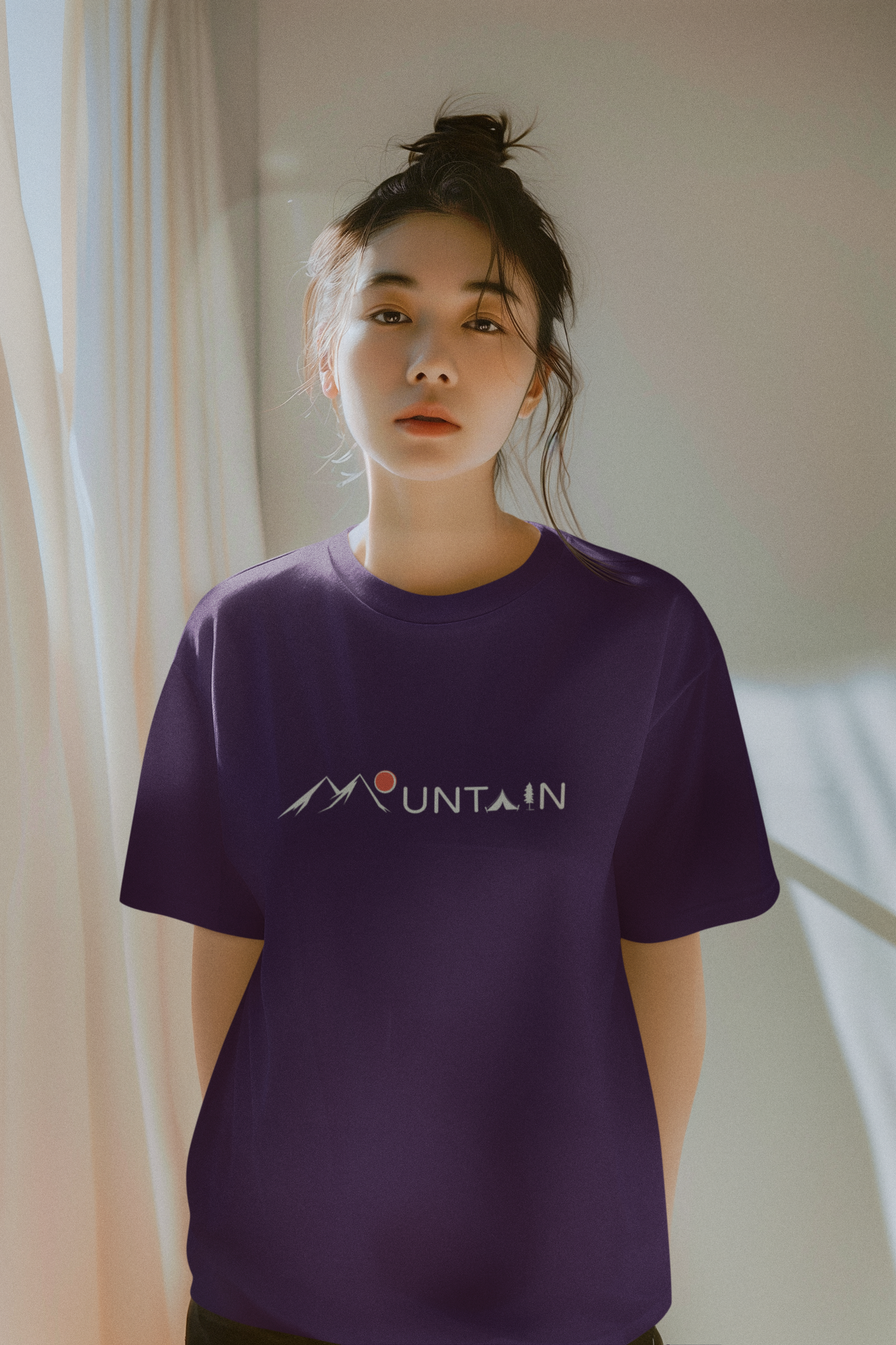 Mountain Oversized T-shirt : Unisex