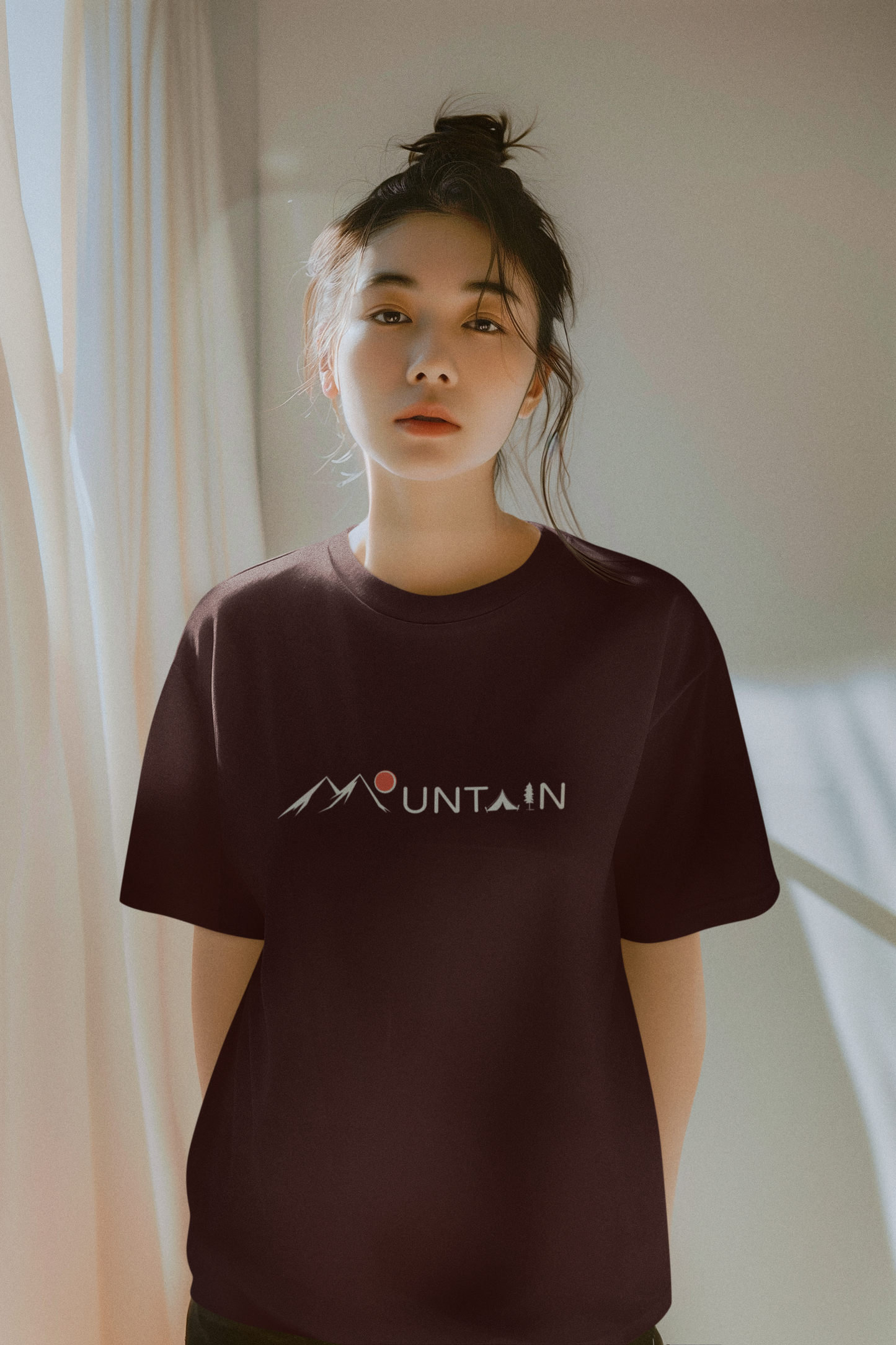 Mountain Oversized T-shirt : Unisex