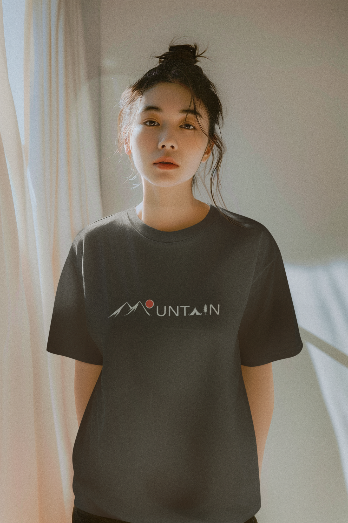 Mountain Oversized T-shirt : Unisex