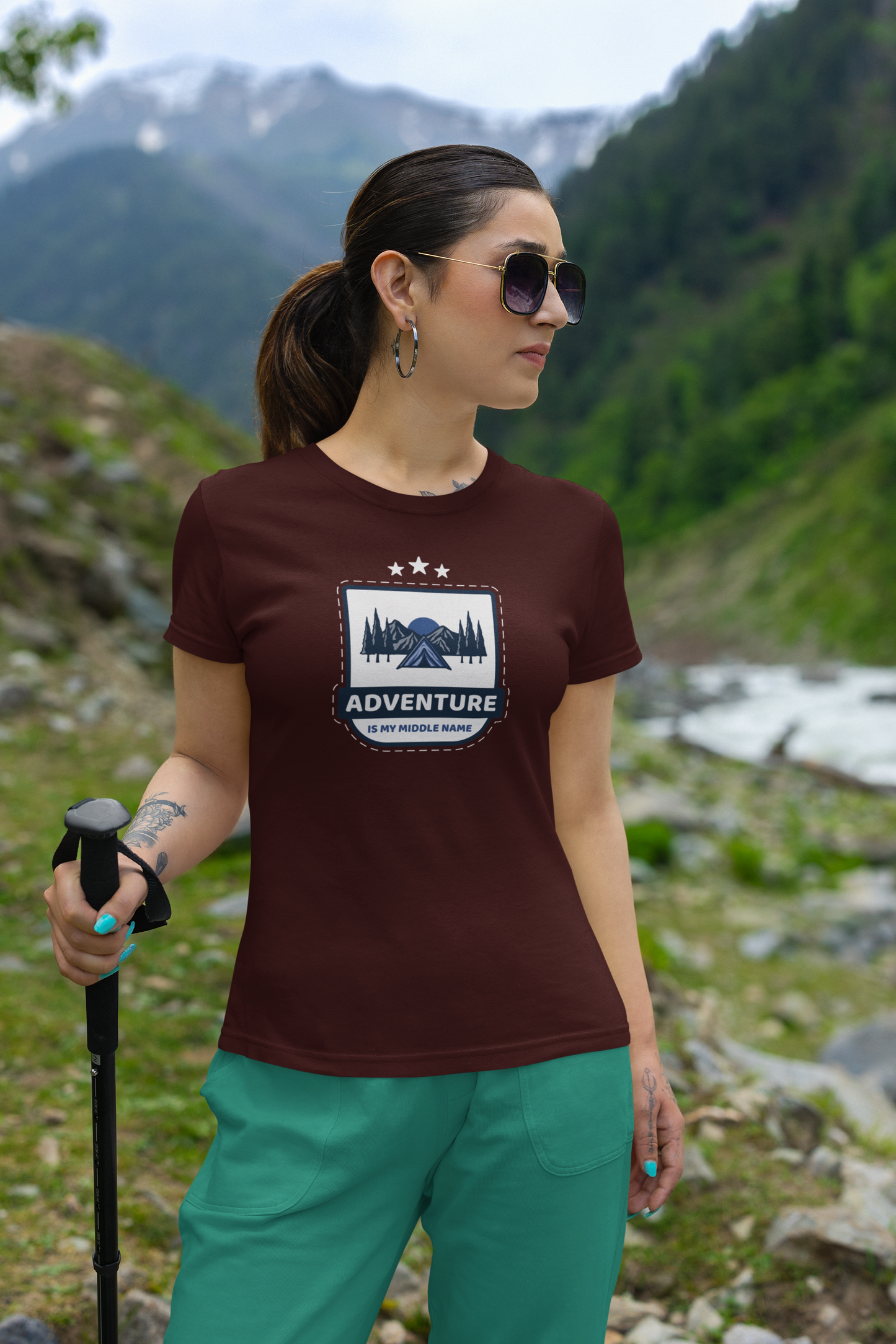 Adventure is my middle name : Unisex