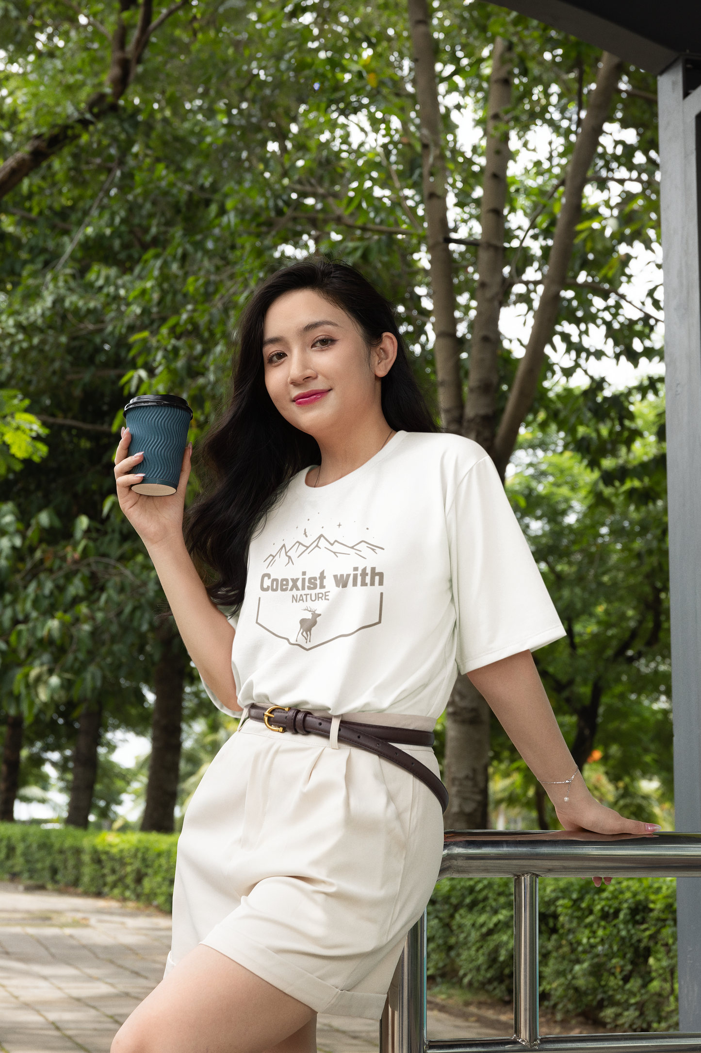 Co-Exist with Nature Oversized : Unisex