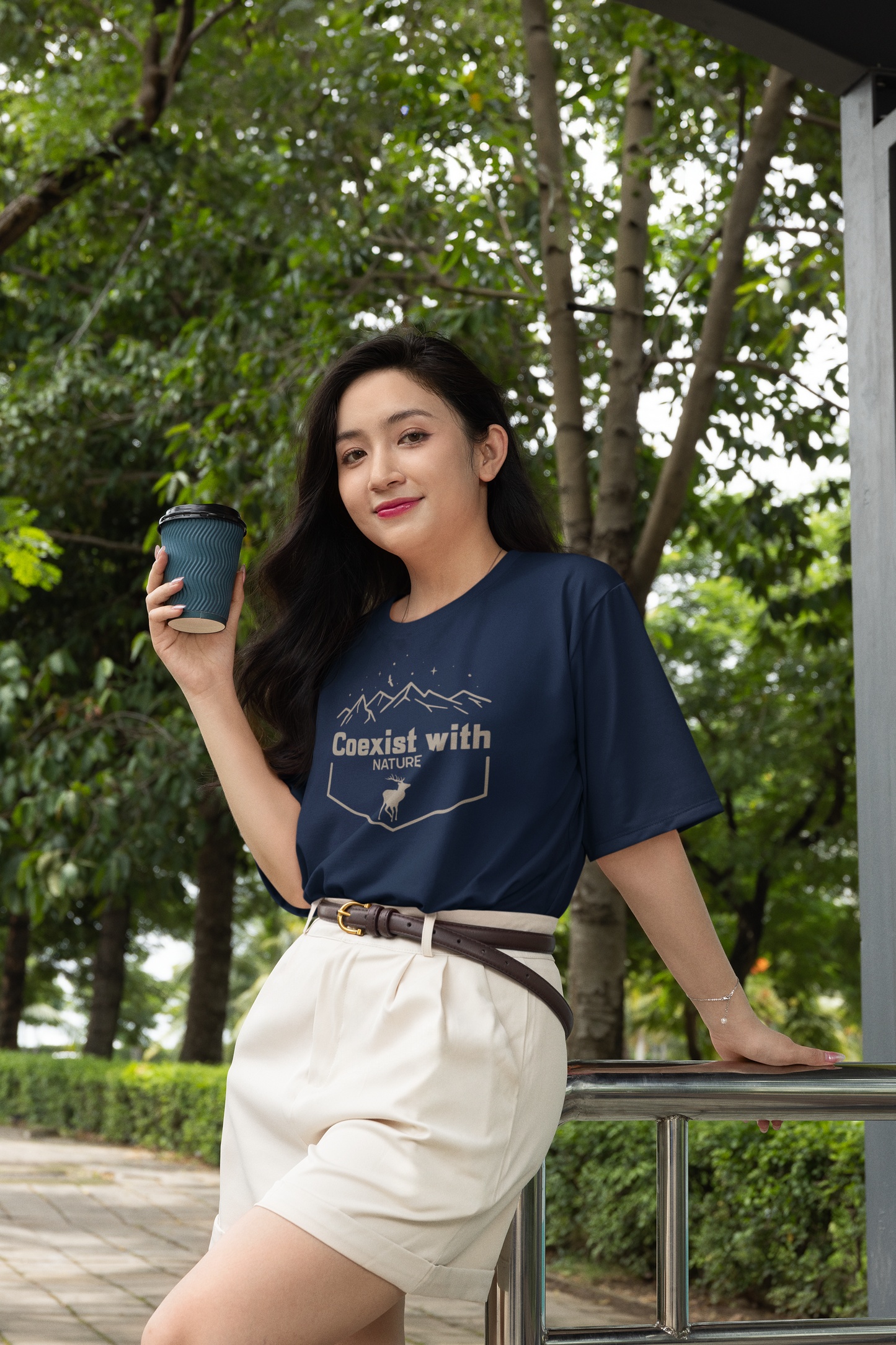 Co-Exist with Nature Oversized : Unisex