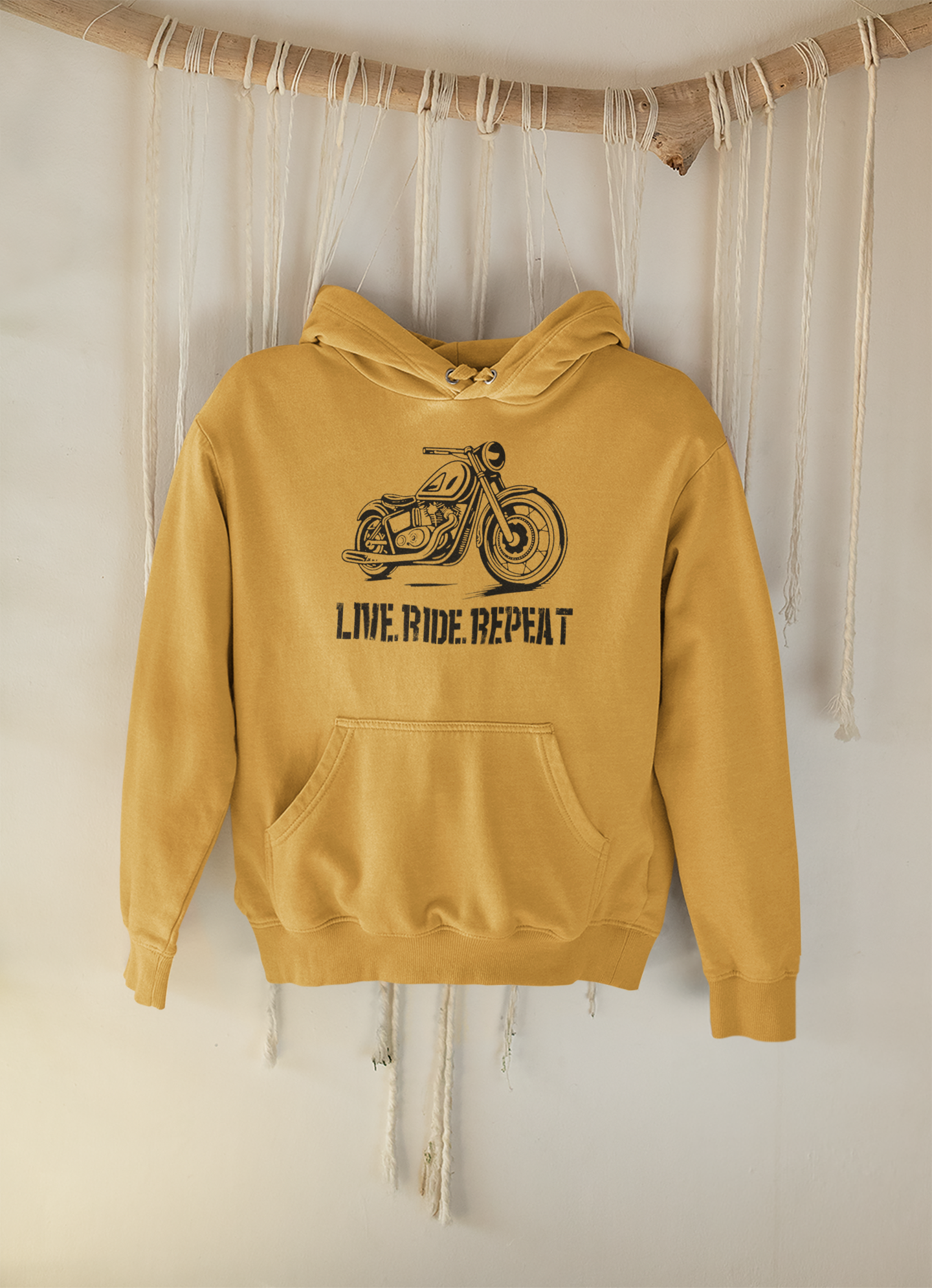 Live Ride Repeat Hoodie: Unisex
