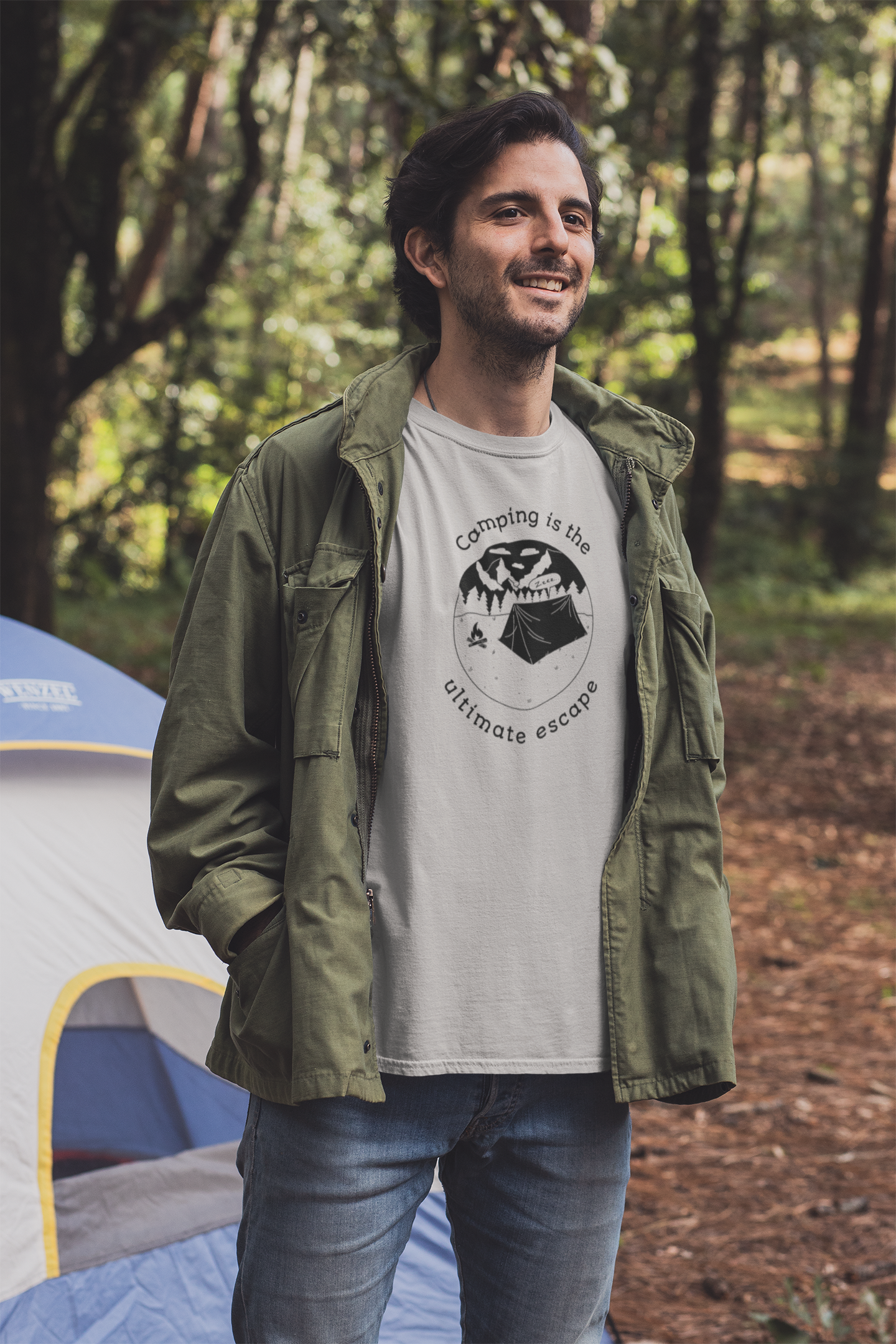 Camping is the Ultimate Escape : Unisex