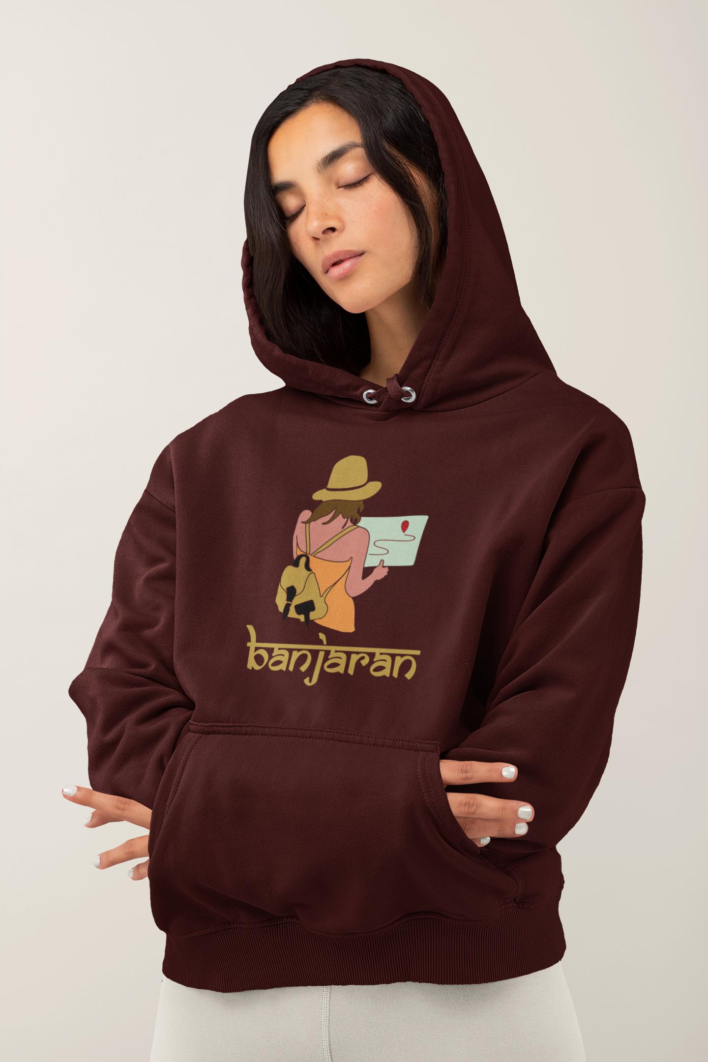 Banjaran Oversized Hoodie : Woman