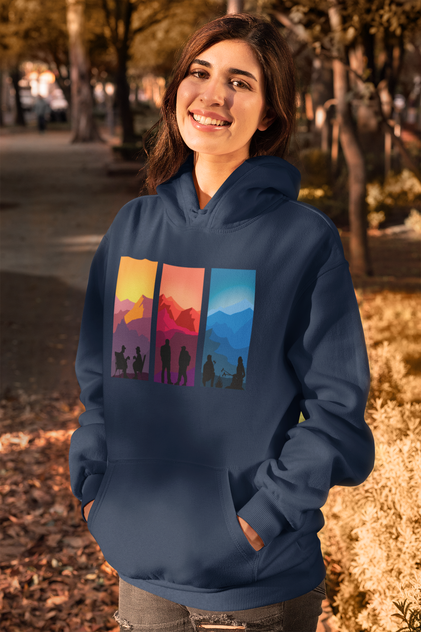Mountains Calling Oversized Hoodie : Unisex