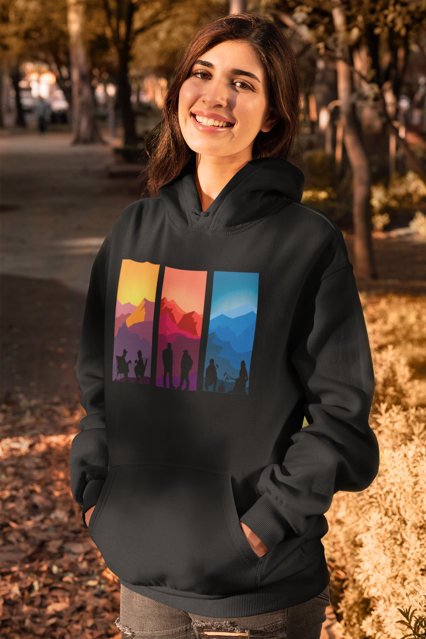 Mountains Calling Oversized Hoodie : Unisex