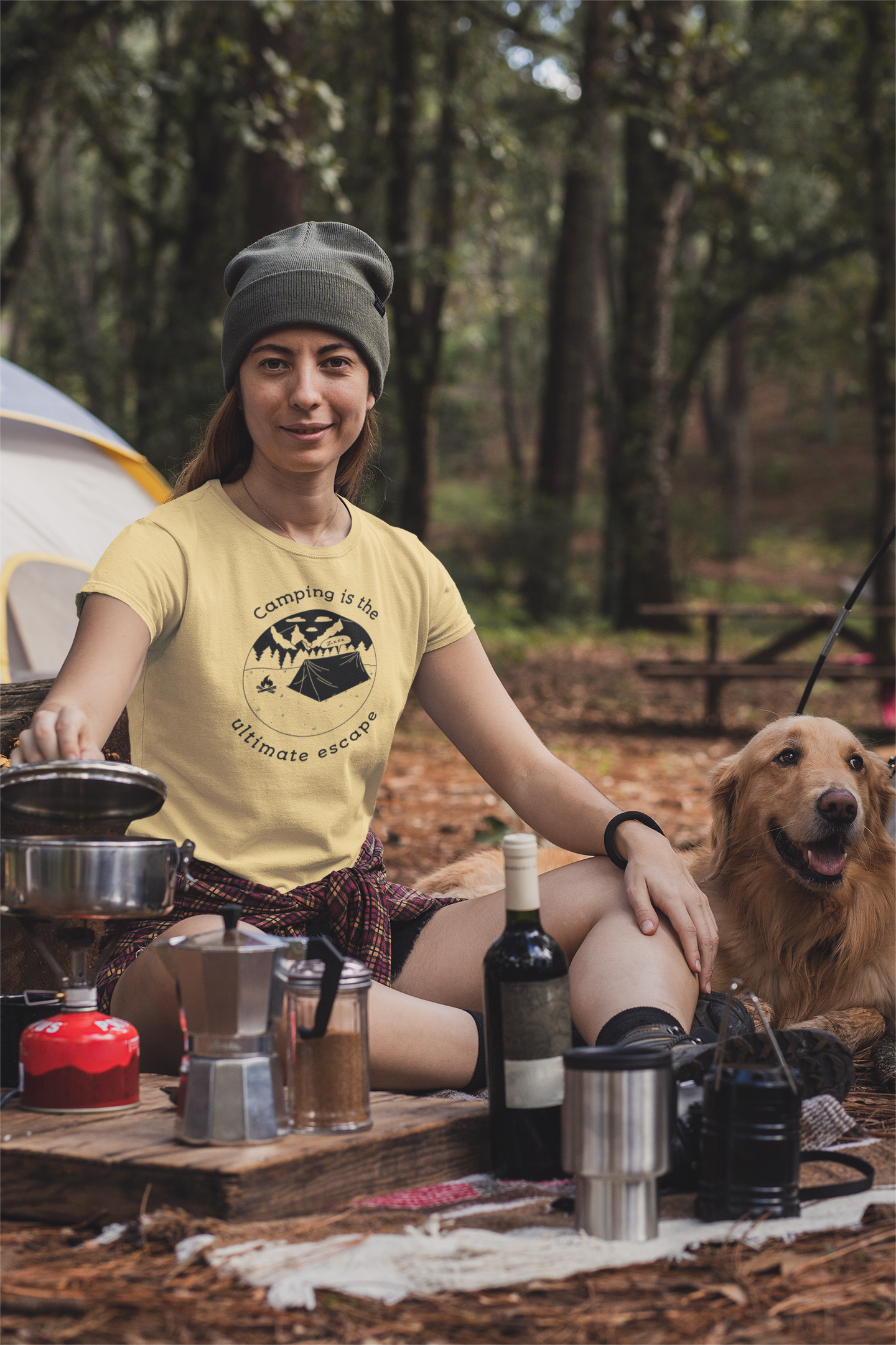 Camping is the Ultimate Escape : Unisex