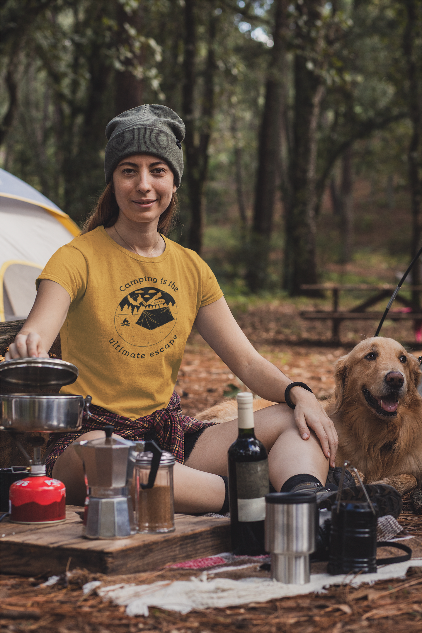 Camping is the Ultimate Escape : Unisex