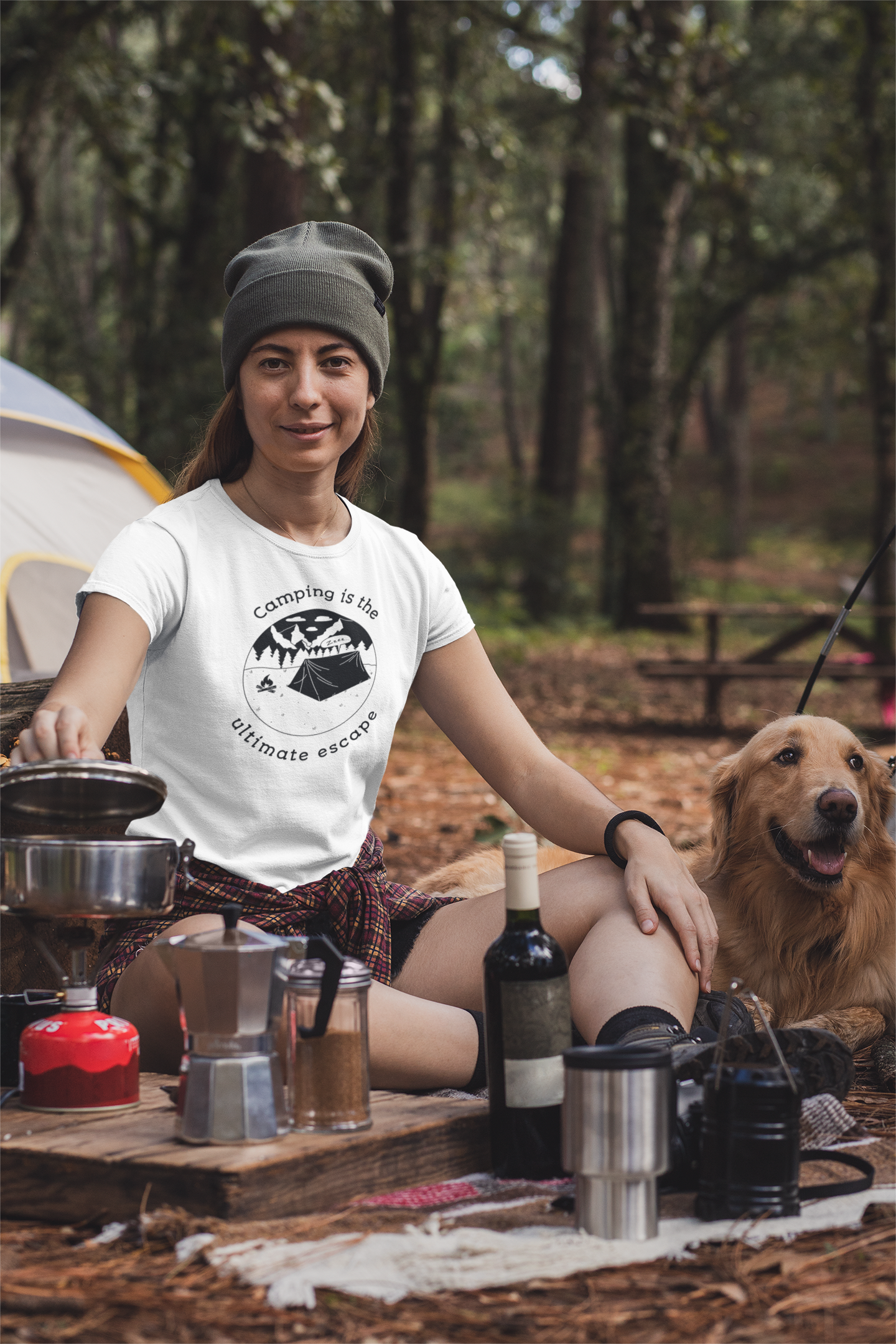 Camping is the Ultimate Escape : Unisex
