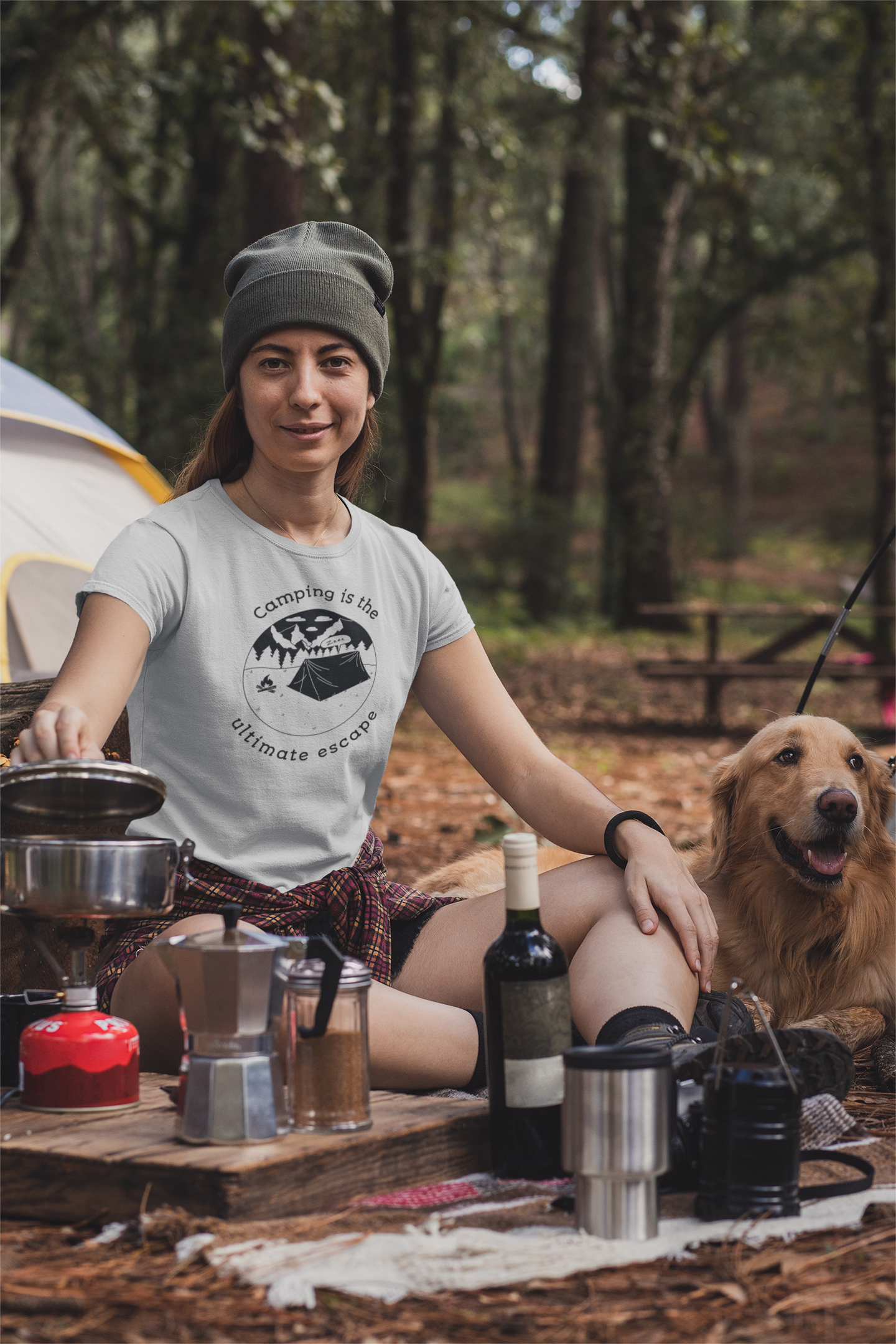 Camping is the Ultimate Escape : Unisex