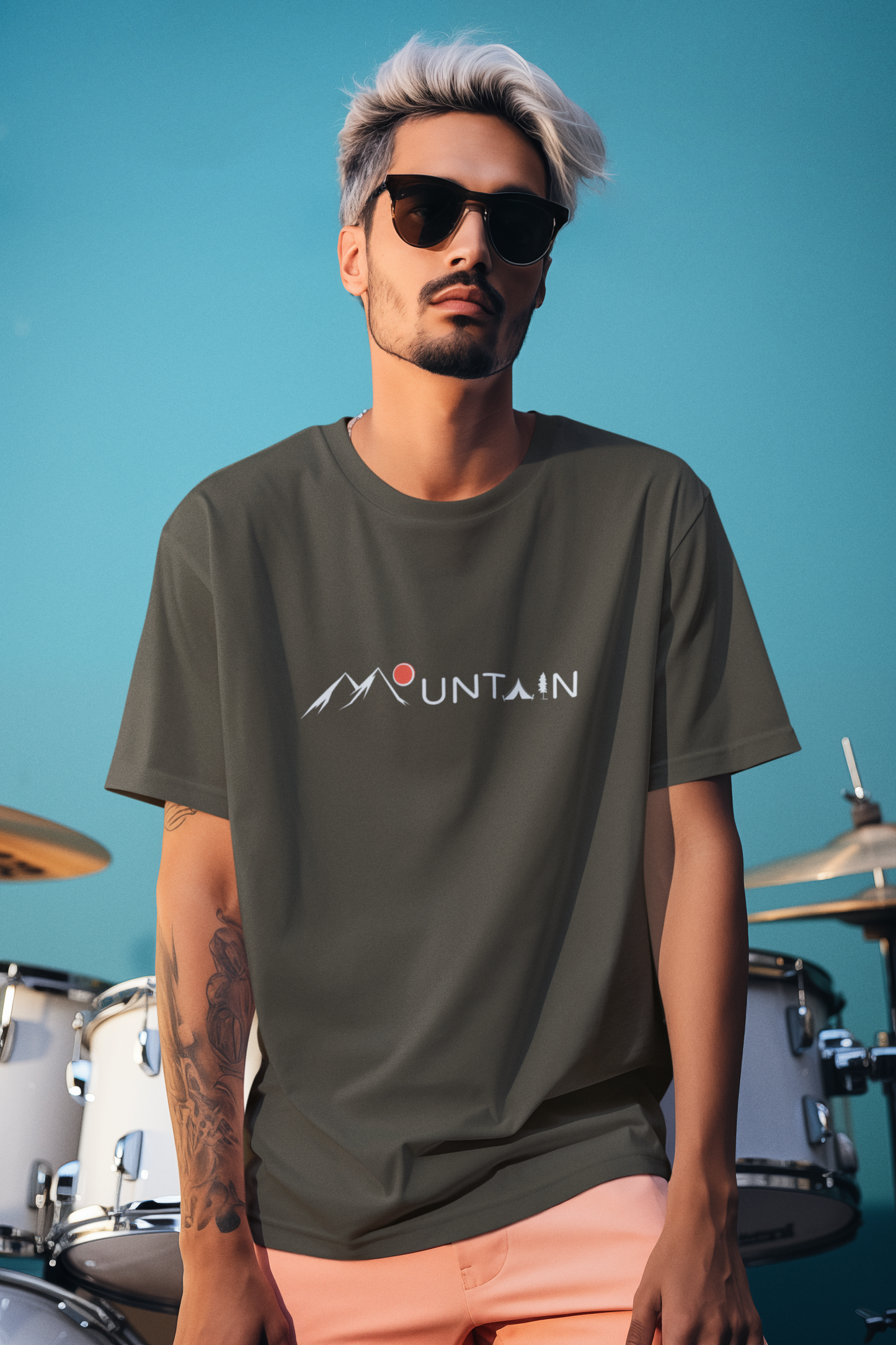 Mountain Oversized T-shirt : Unisex