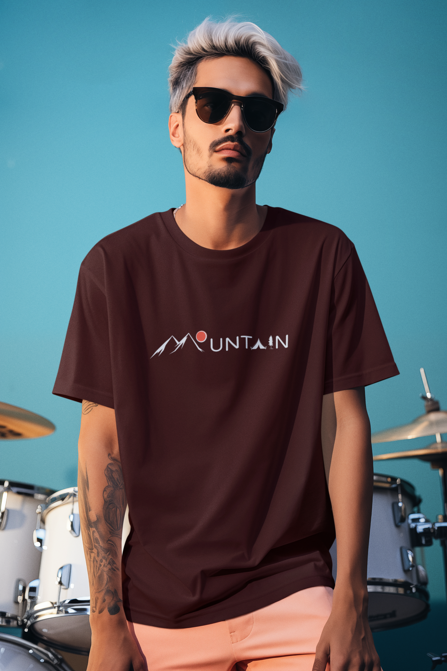 Mountain Oversized T-shirt : Unisex