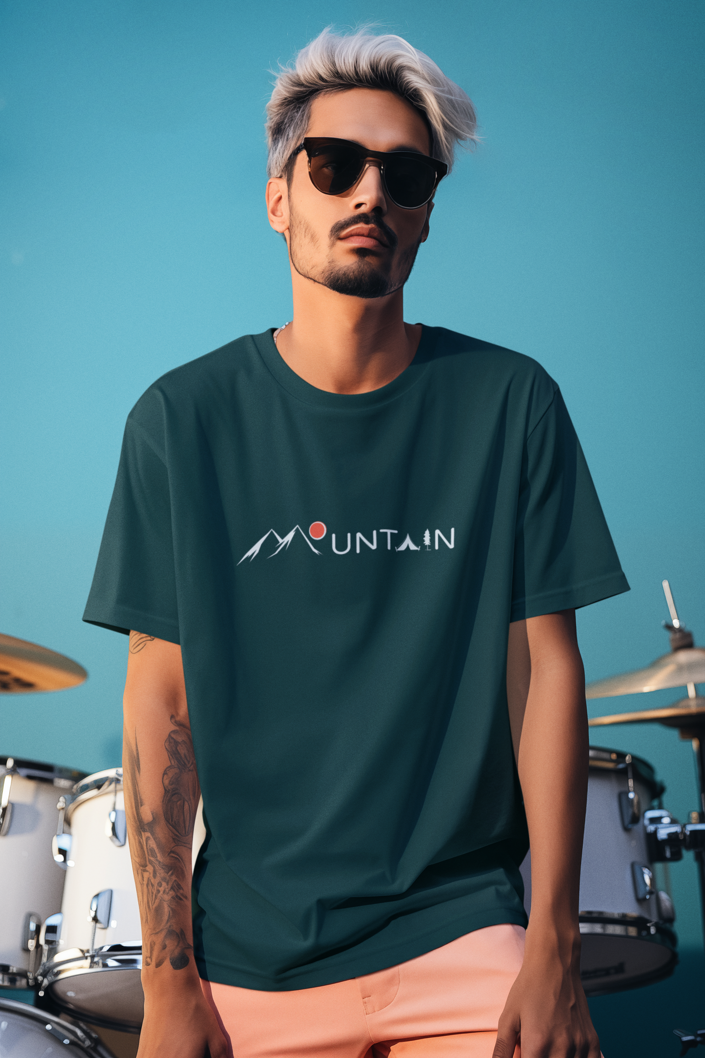 Mountain Oversized T-shirt : Unisex