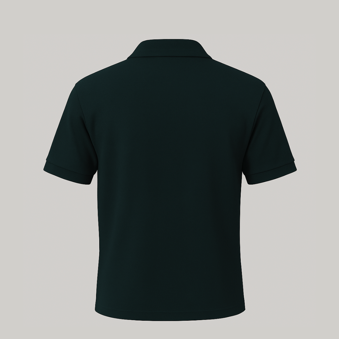 The Petrol Blue Polo β Cool. Deep. Polished.
