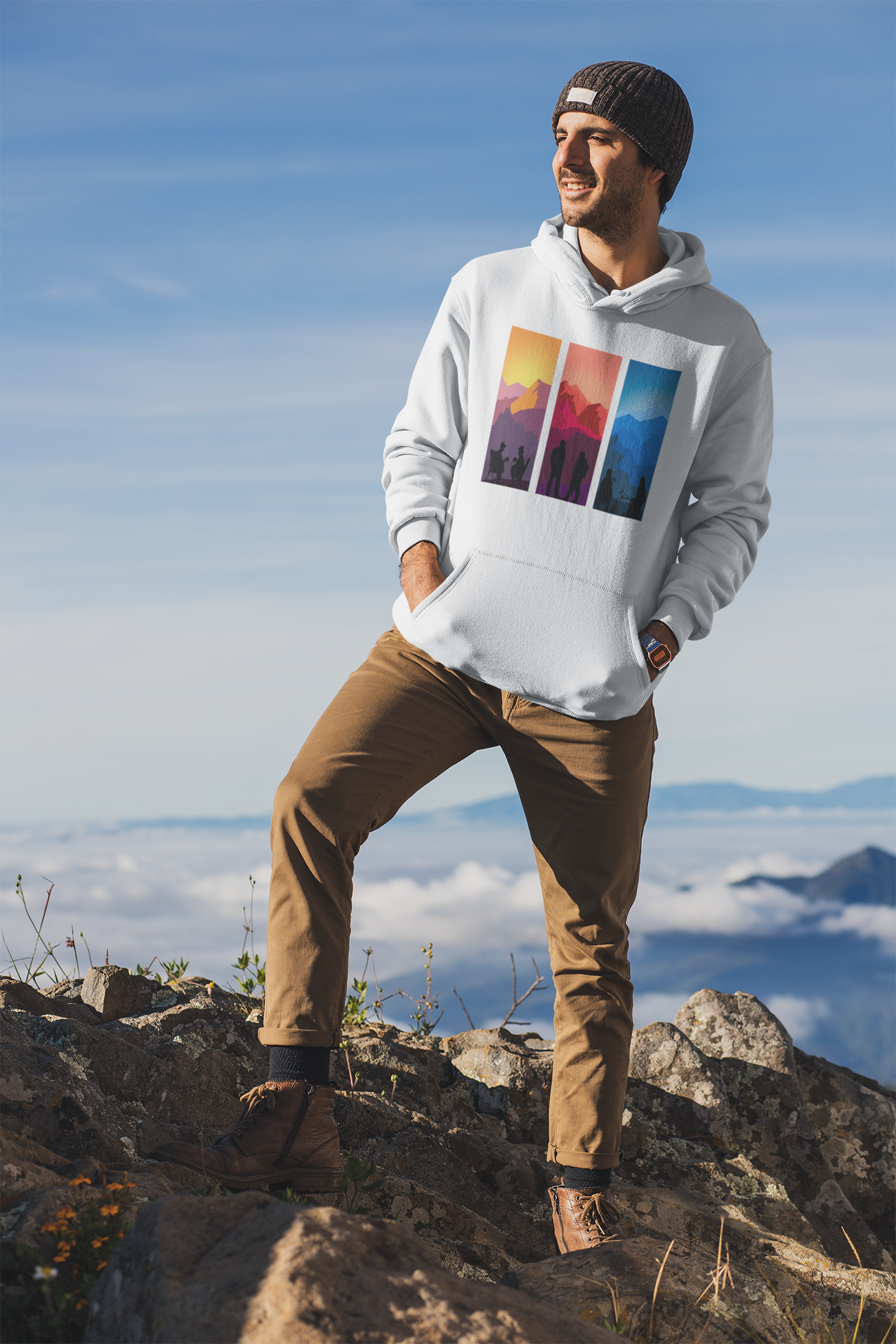 Mountains Calling Hoodie : Unisex