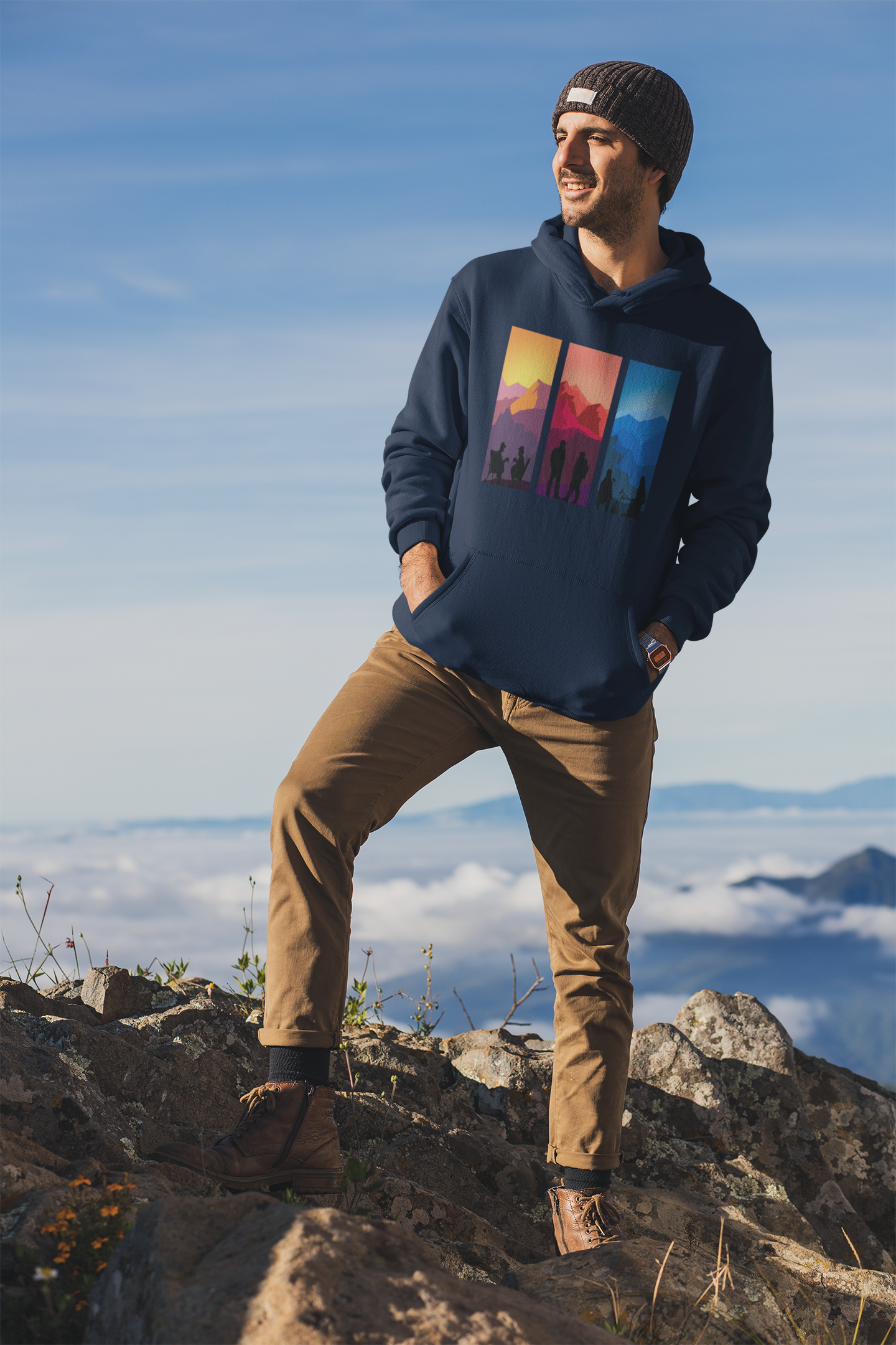 Mountains Calling Hoodie : Unisex