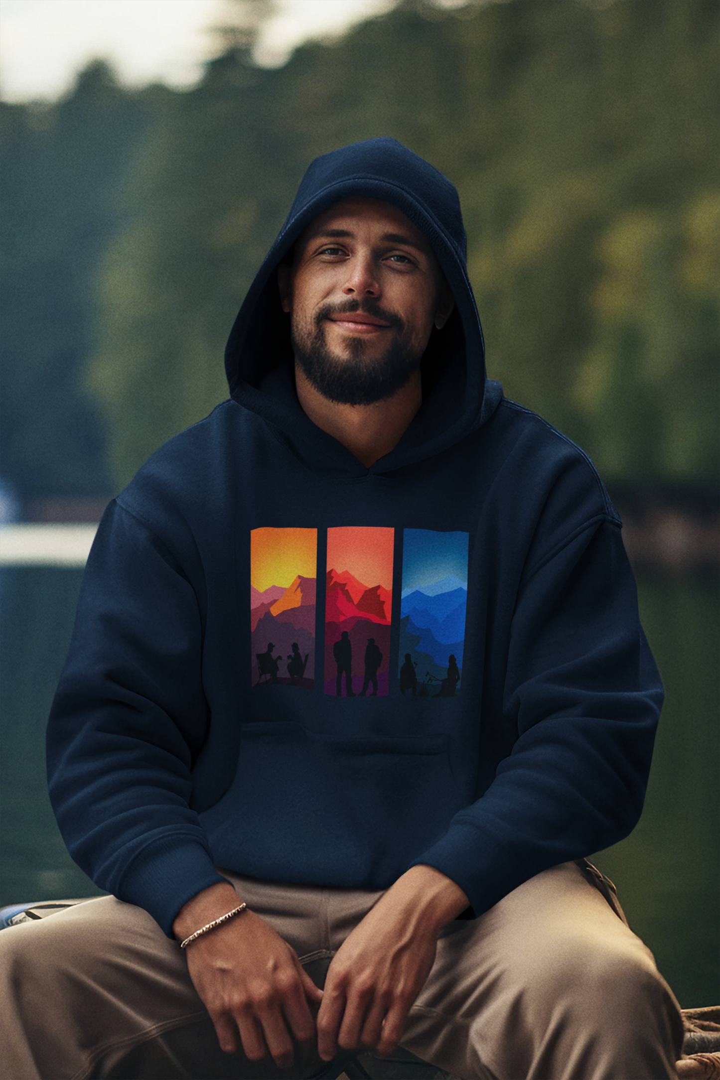 Mountains Calling Oversized Hoodie : Unisex