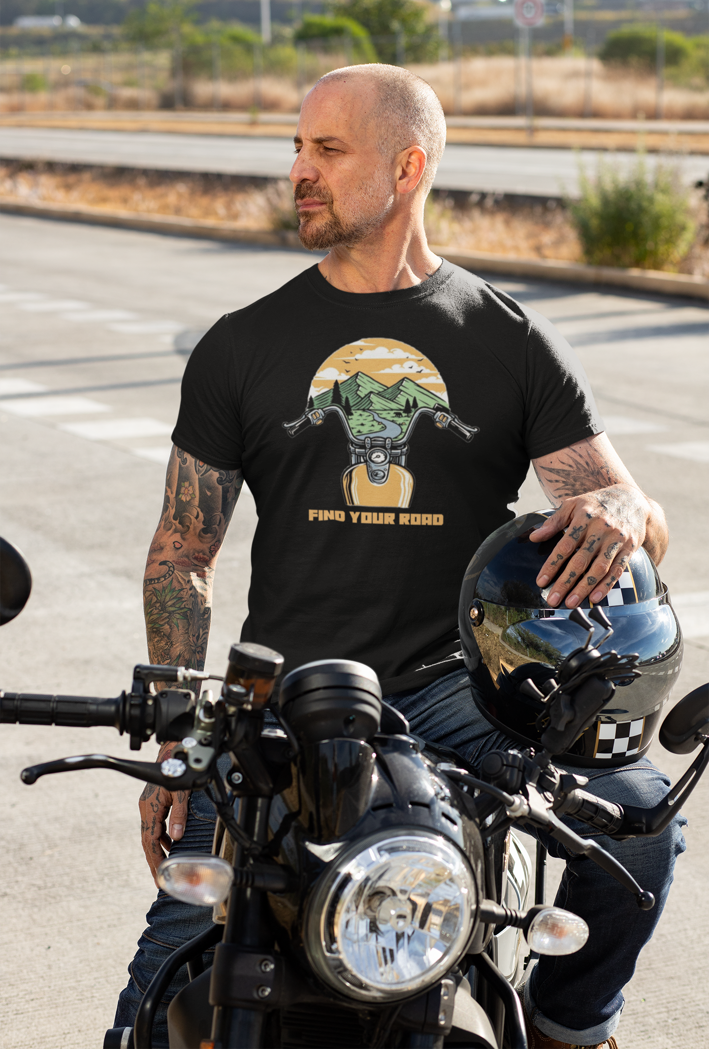 Find your own road Tshirt - The Groovy Store