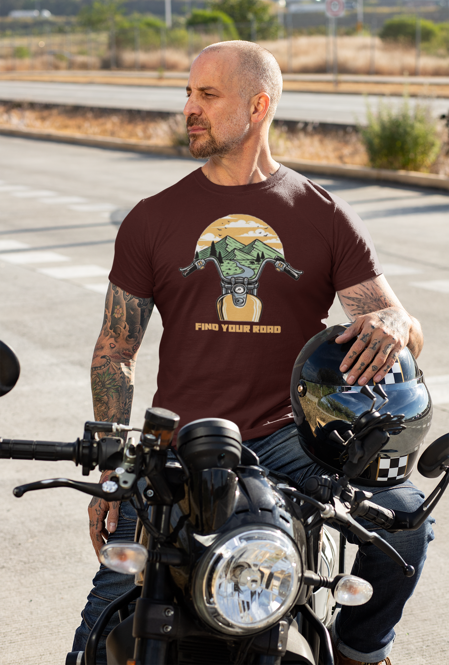 Find your own road Tshirt - The Groovy Store