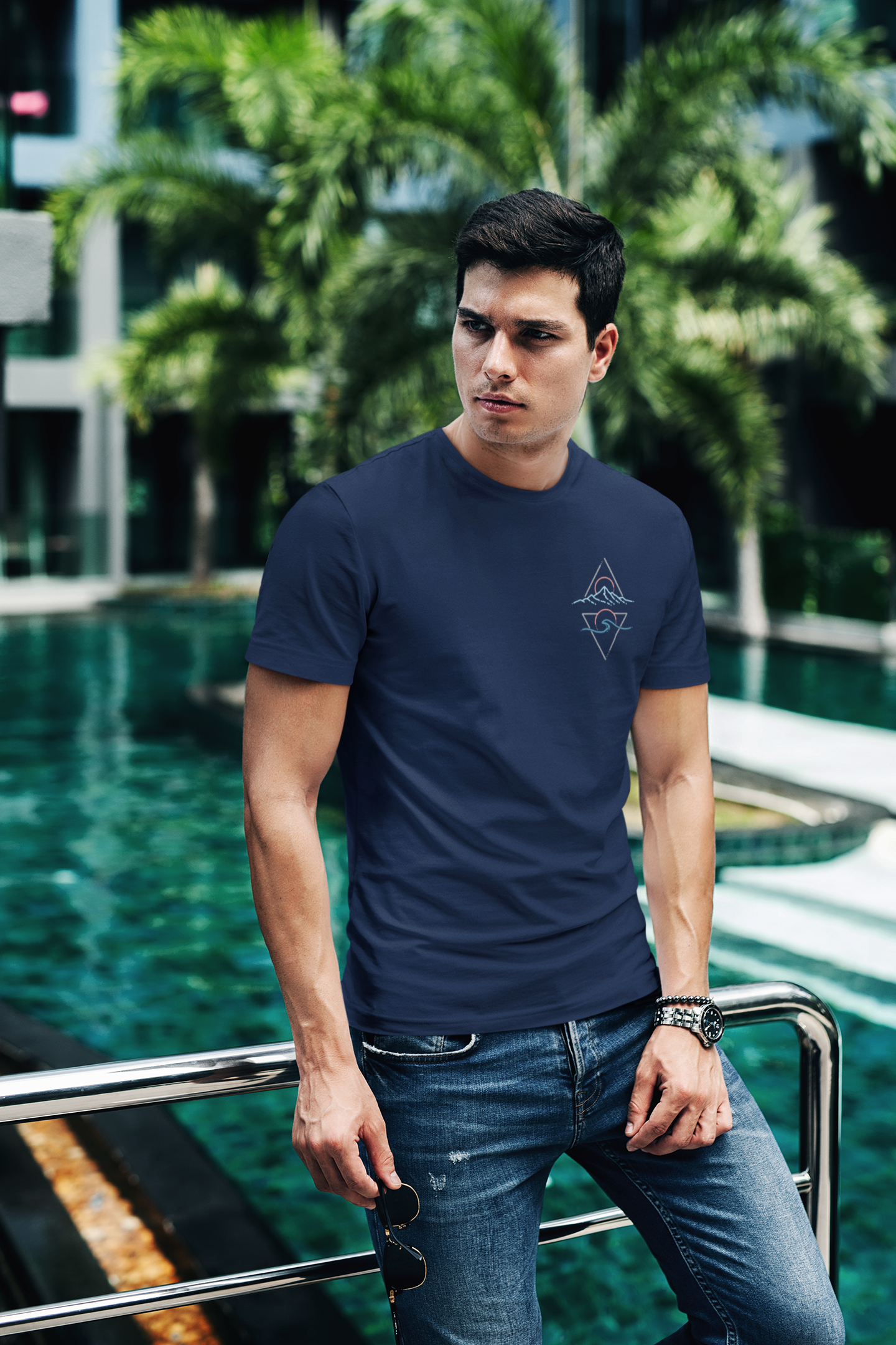 Mountain Beaches Classic T-shirt : Unisex