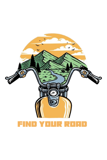 Find your own road Tshirt - The Groovy Store