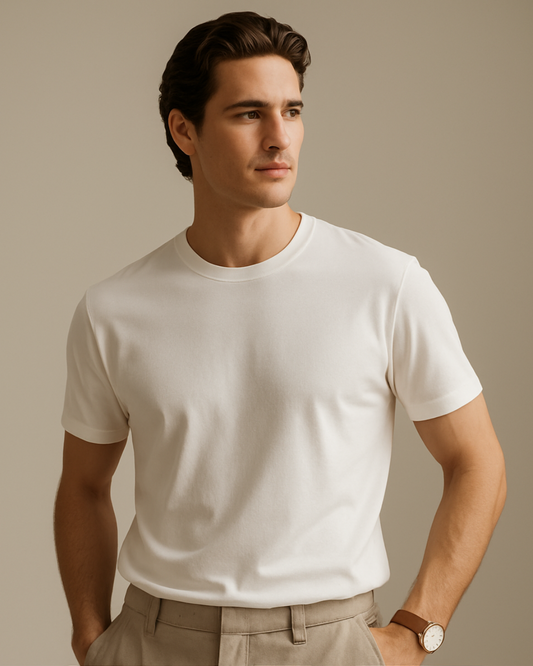 The Supreme Supima® Tee : White