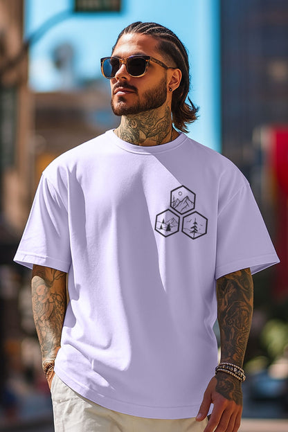 Locations Oversized T-shirt : Unisex