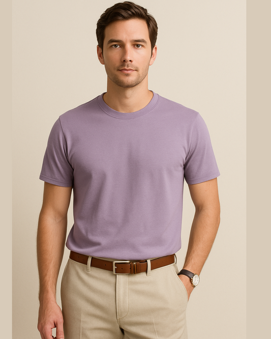The Supreme Supima® Tee : Lavender