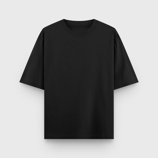 Heavy Oversized Premium Tee : Black