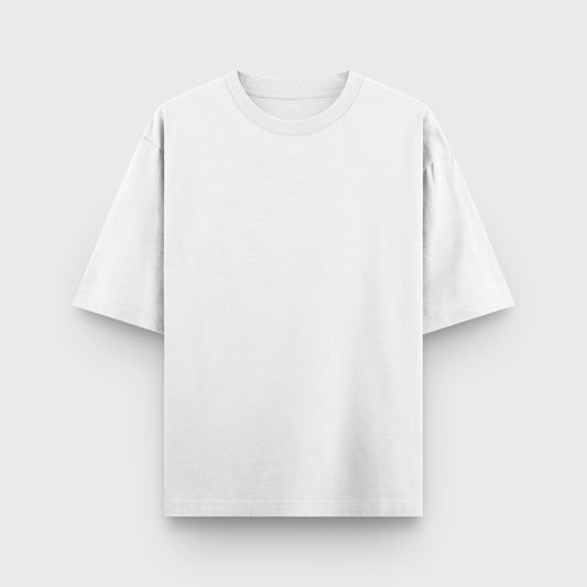 Heavy Oversized Premium Tee : White