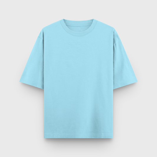 Heavy Oversized Premium Tee : Powder Blue